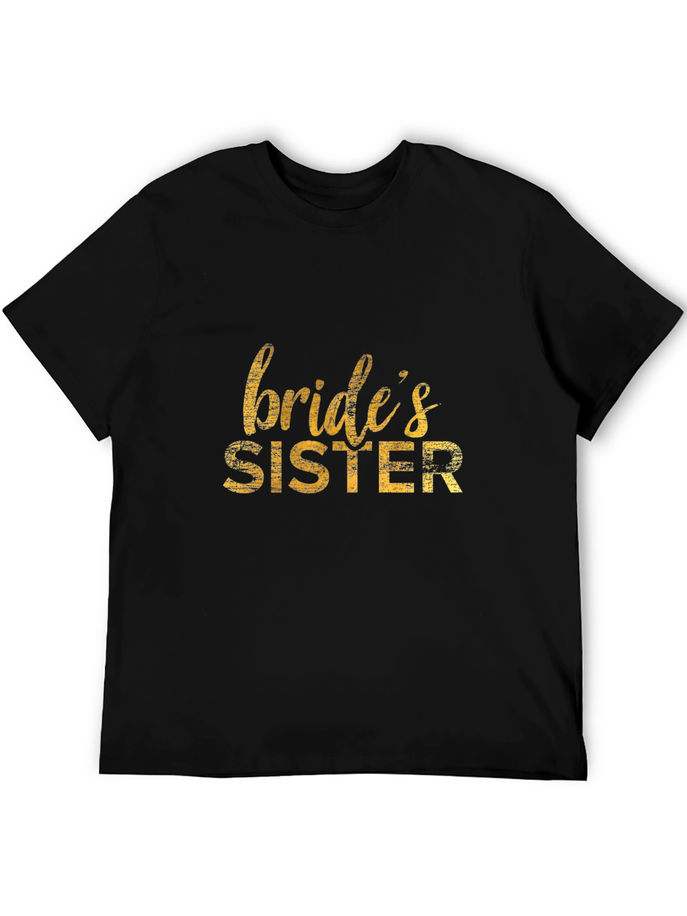 Brides Sister T-Shirt - Wedding Party Apparel