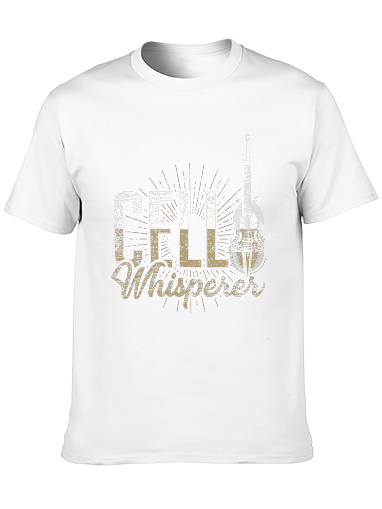 Cell Whisperer Black T-Shirt - Music Gift