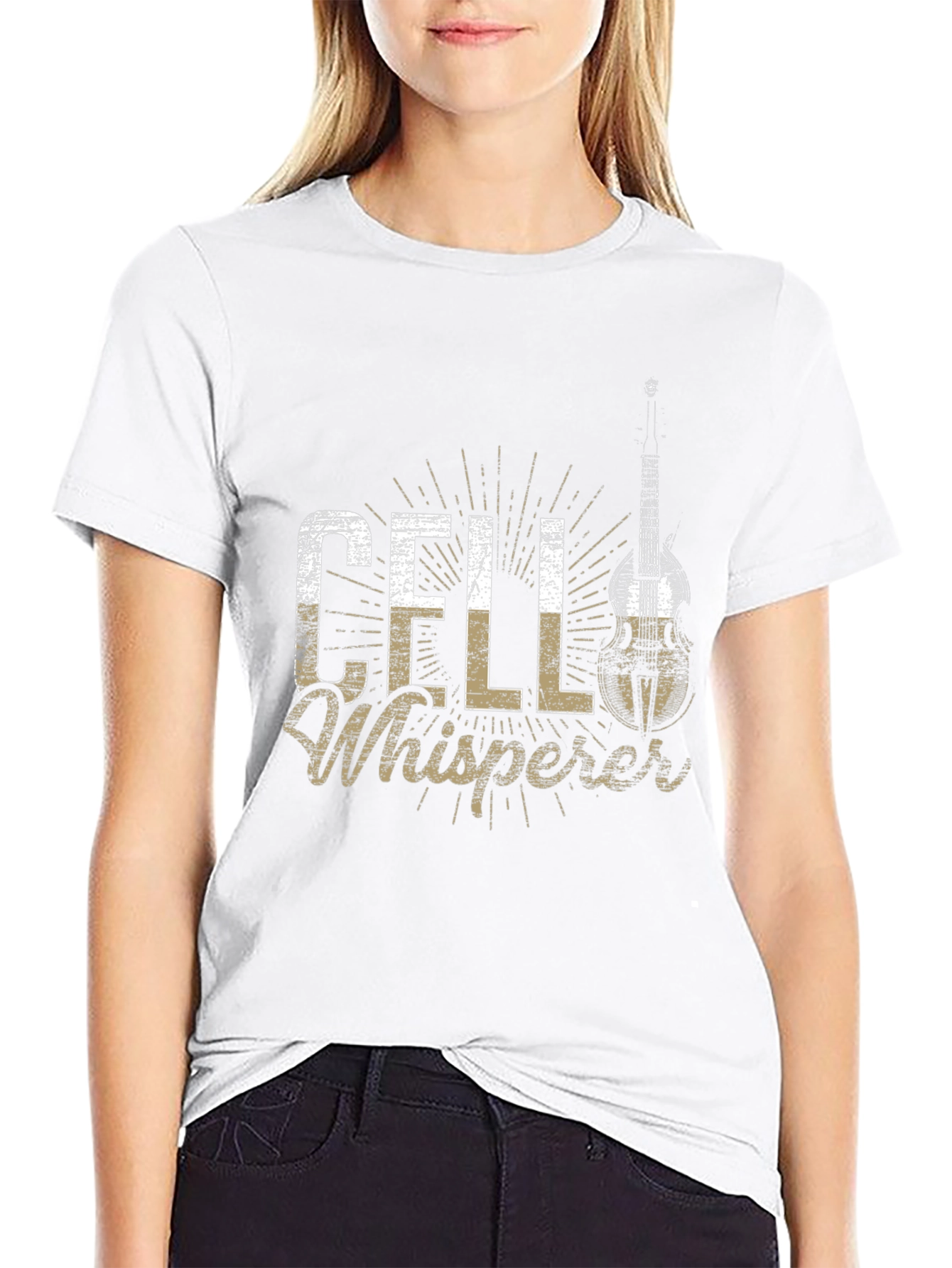 Cell Whisperer Black T-Shirt - Music Gift