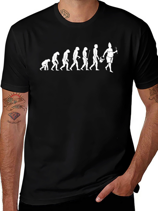 Evolution of the Tailgater Black T-Shirt