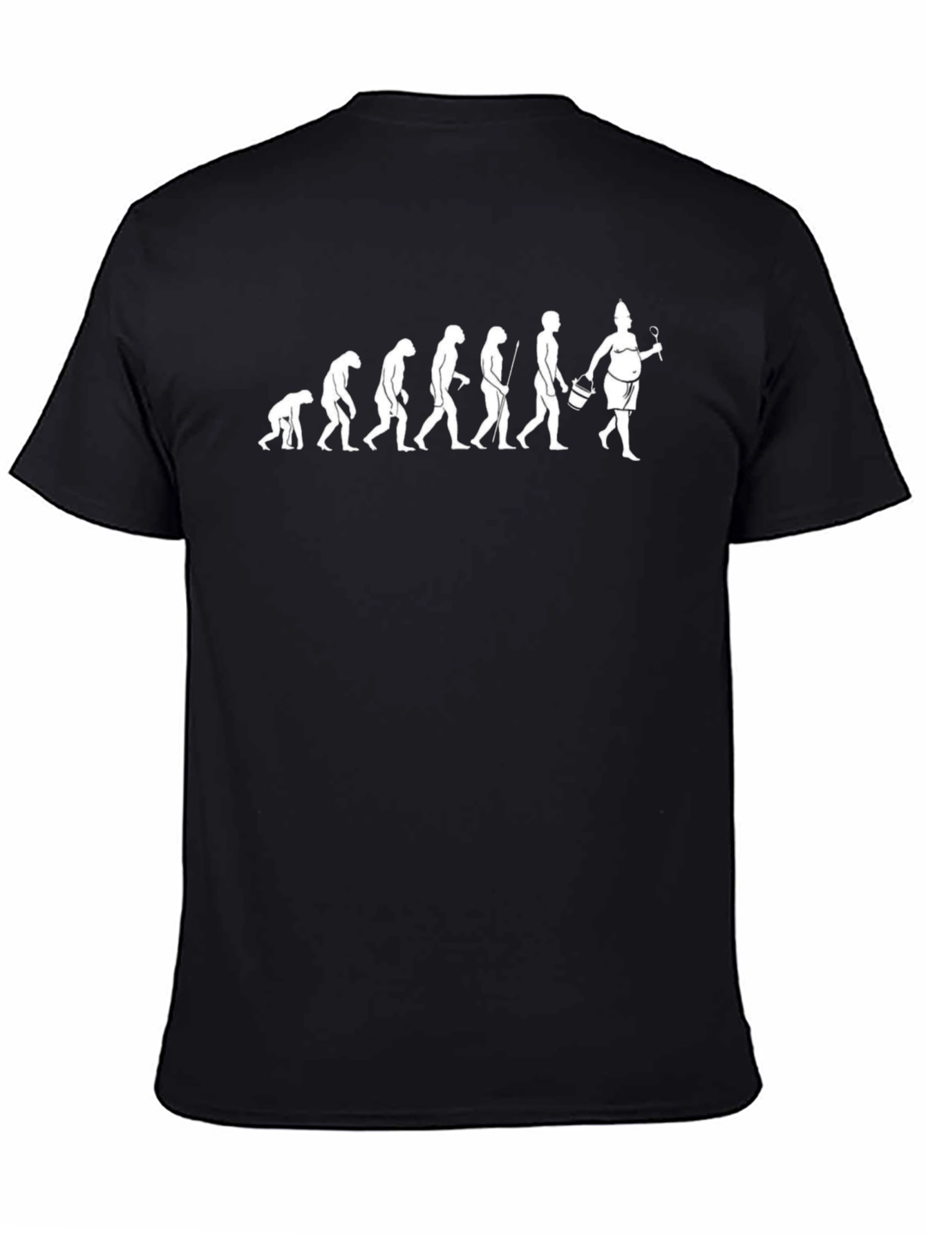 Evolution of the Tailgater Black T-Shirt