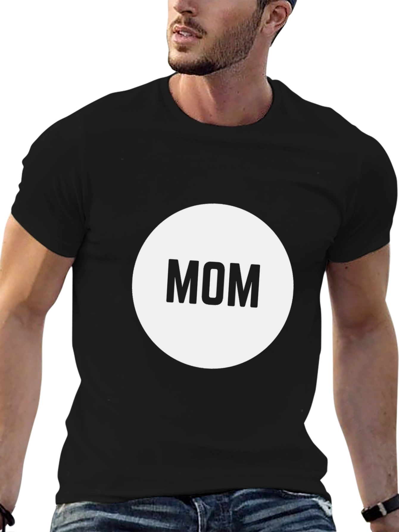 Cool Mom T-Shirt - Round Graphic Tee