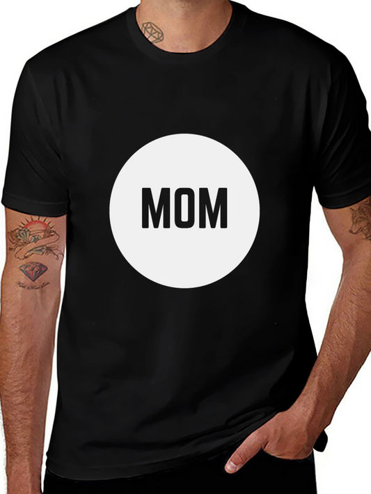 Cool Mom T-Shirt - Round Graphic Tee