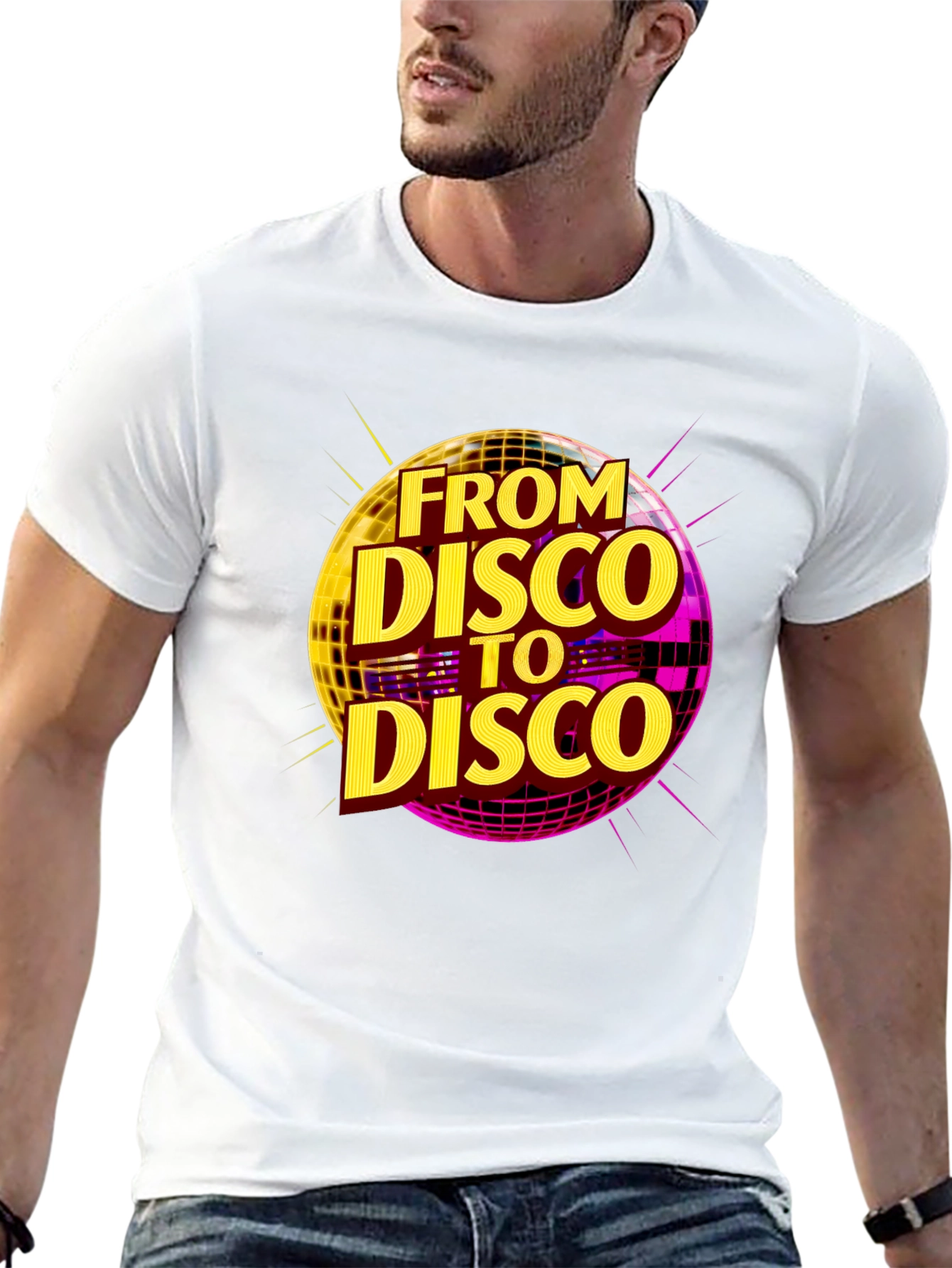 From Disco to Disco T-Shirt - Retro Party Tee