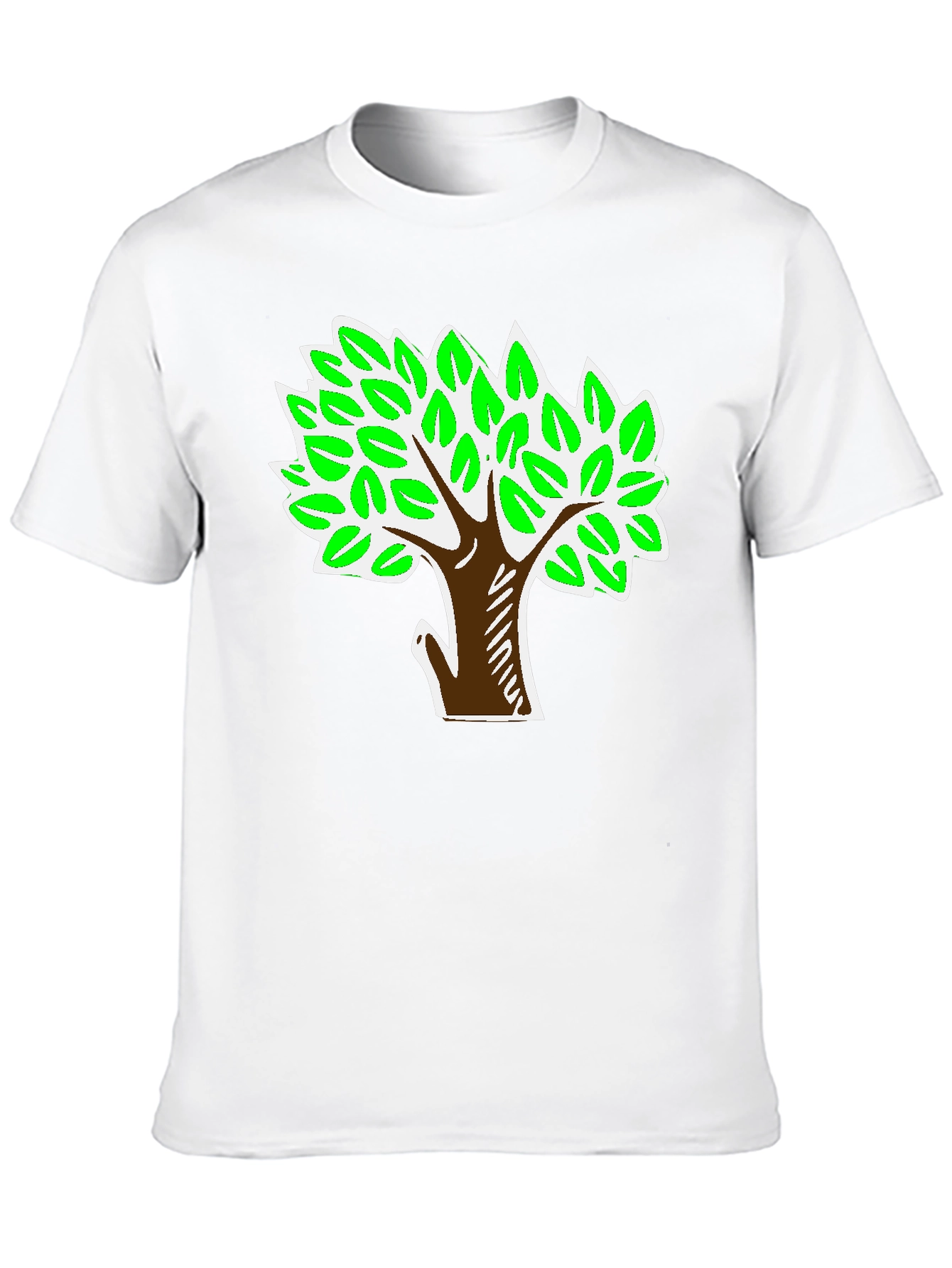 Tree Graphic Black T-Shirt