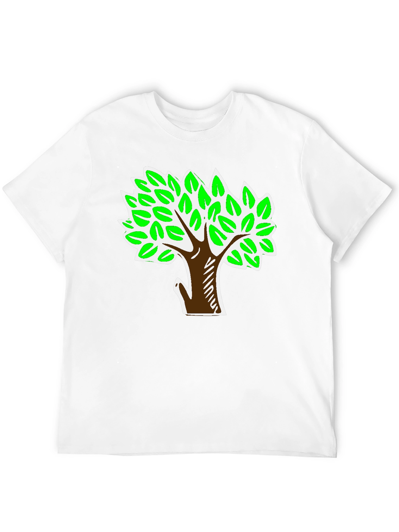 Tree Graphic Black T-Shirt