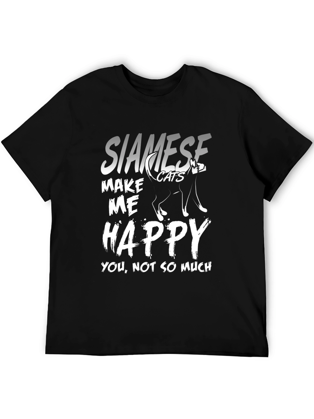 Siamese Cats Make Me Happy T-Shirt