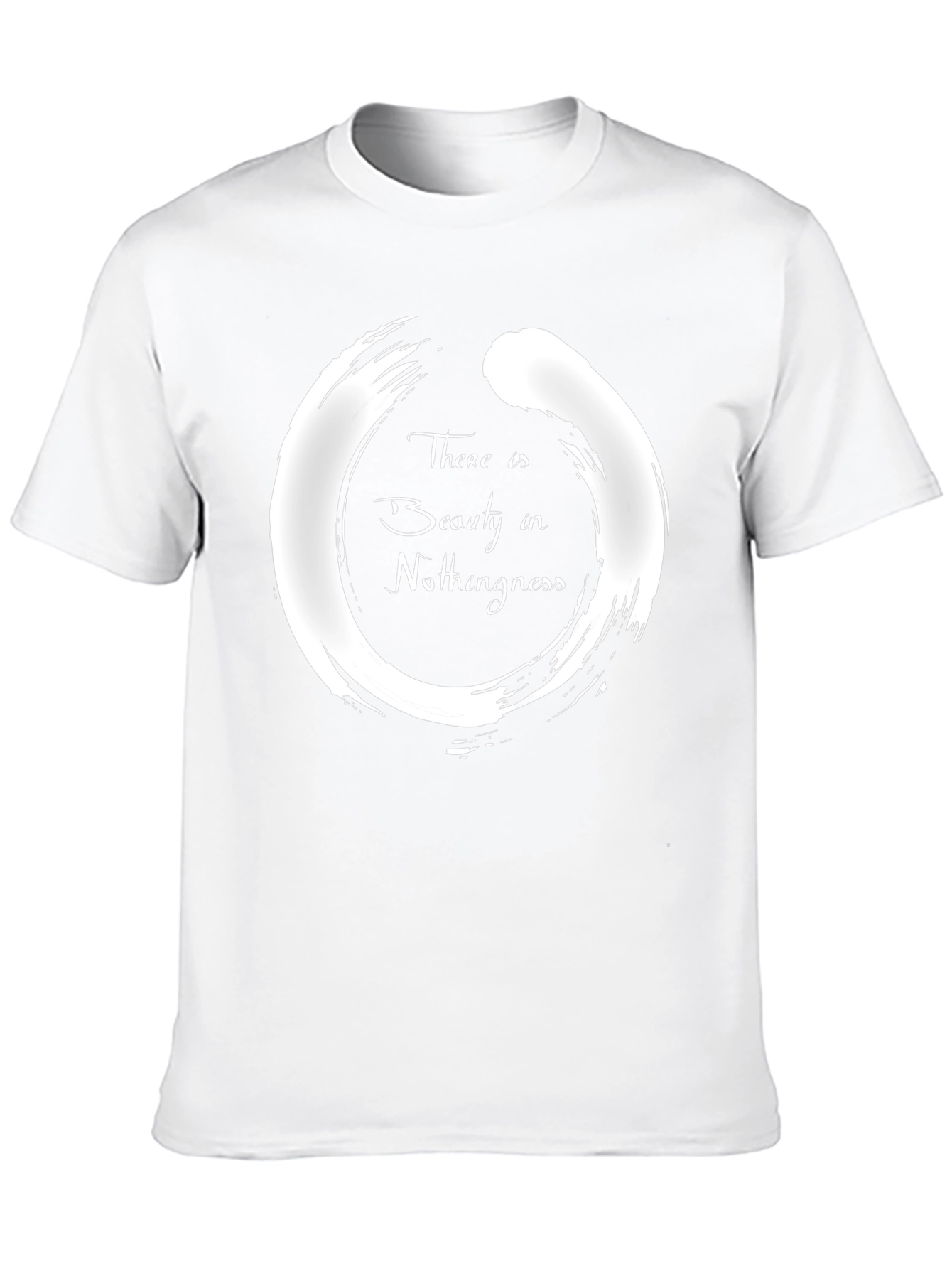 Zen Circle T-Shirt - Beauty in Nothingness