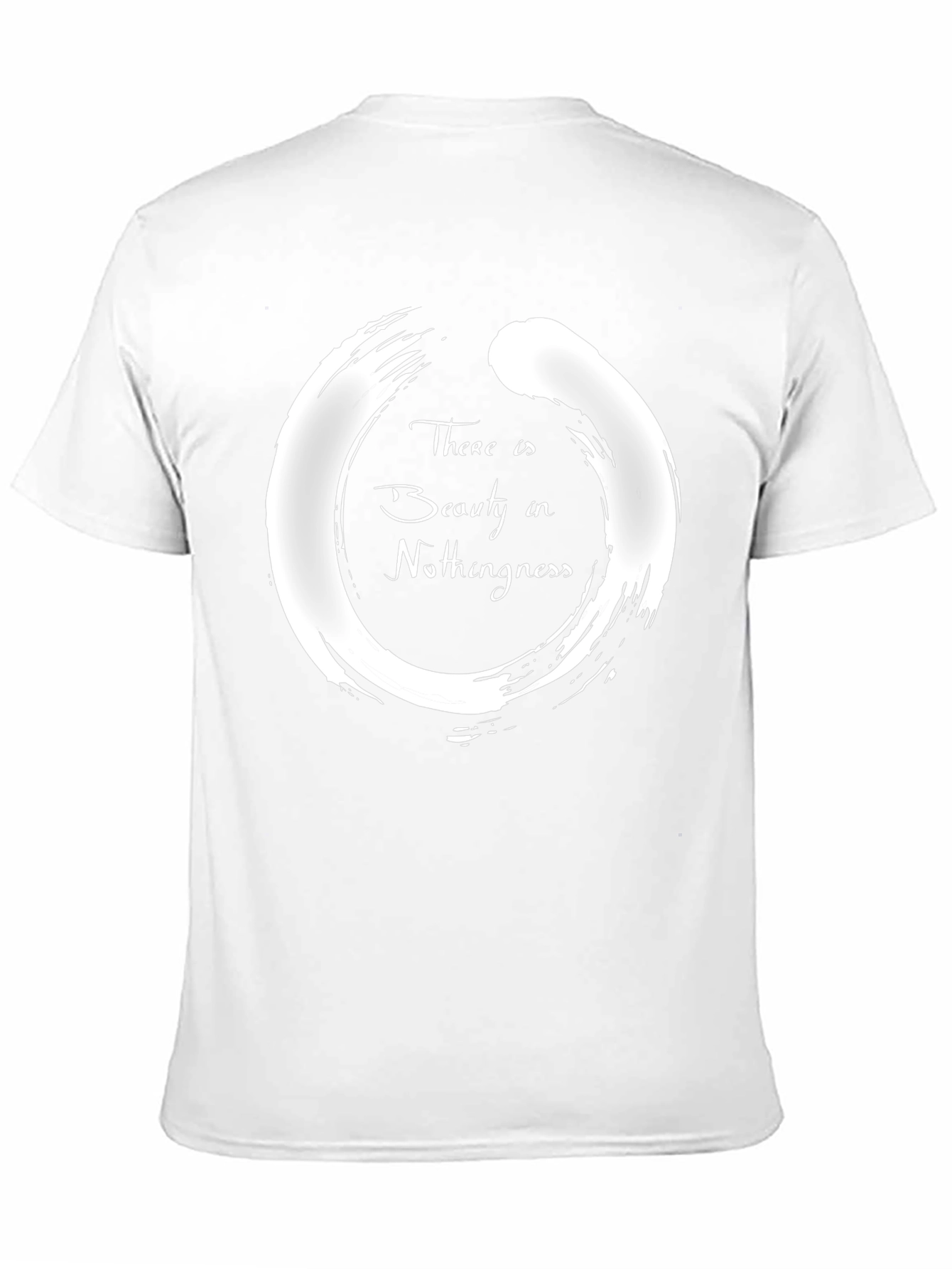 Zen Circle T-Shirt - Beauty in Nothingness