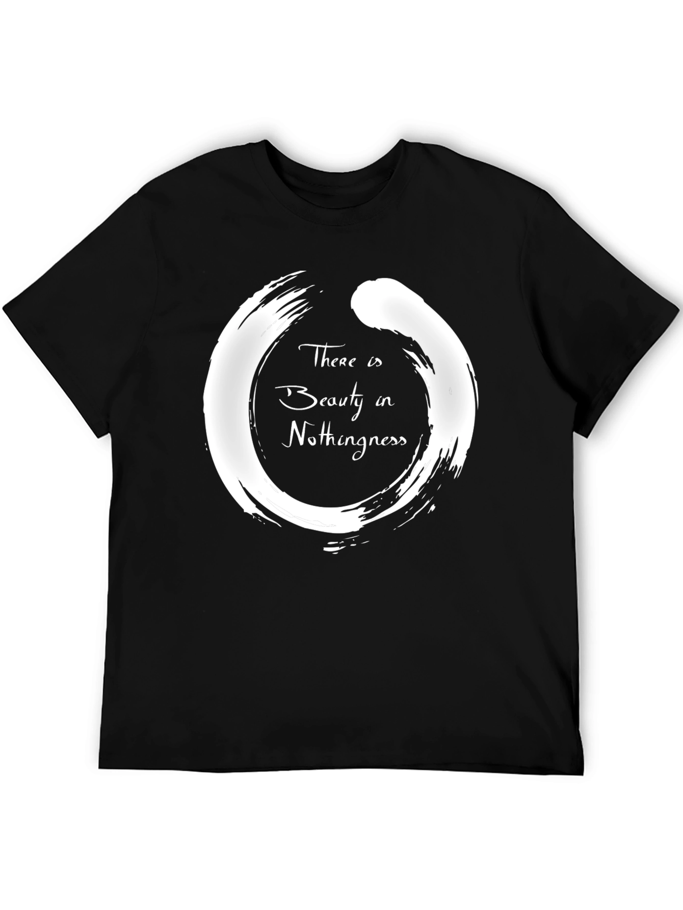 Zen Circle T-Shirt - Beauty in Nothingness