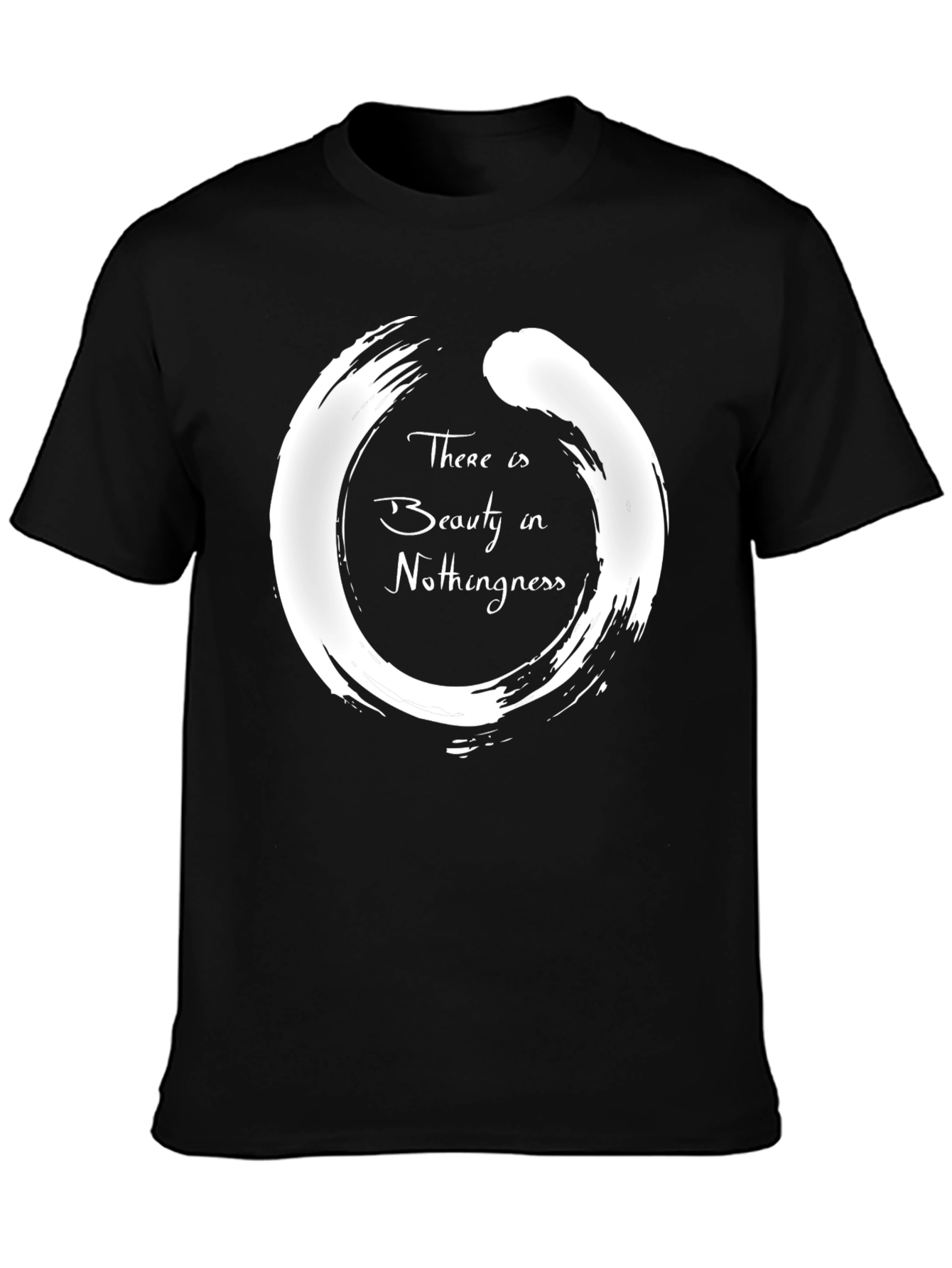 Zen Circle T-Shirt - Beauty in Nothingness