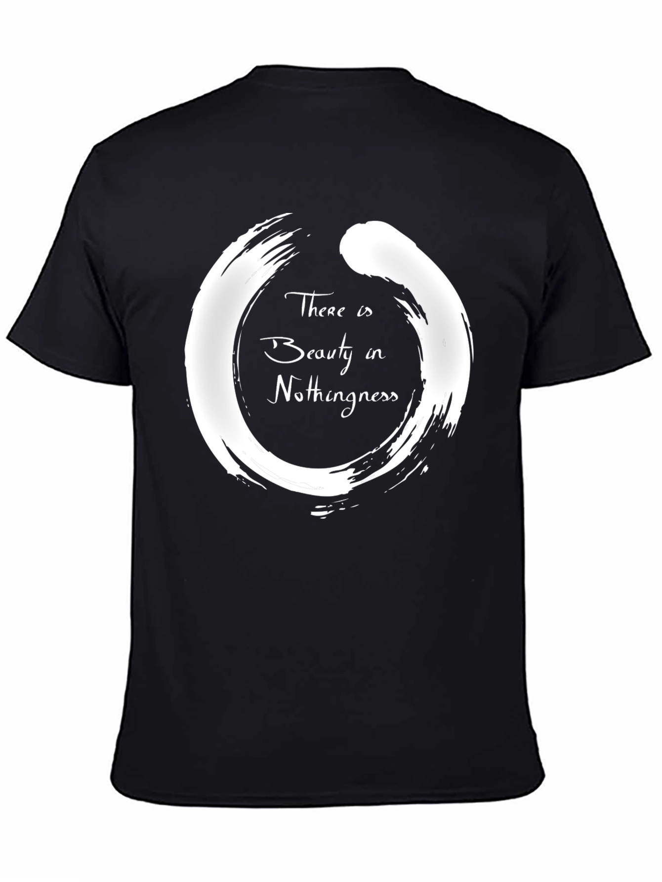 Zen Circle T-Shirt - Beauty in Nothingness