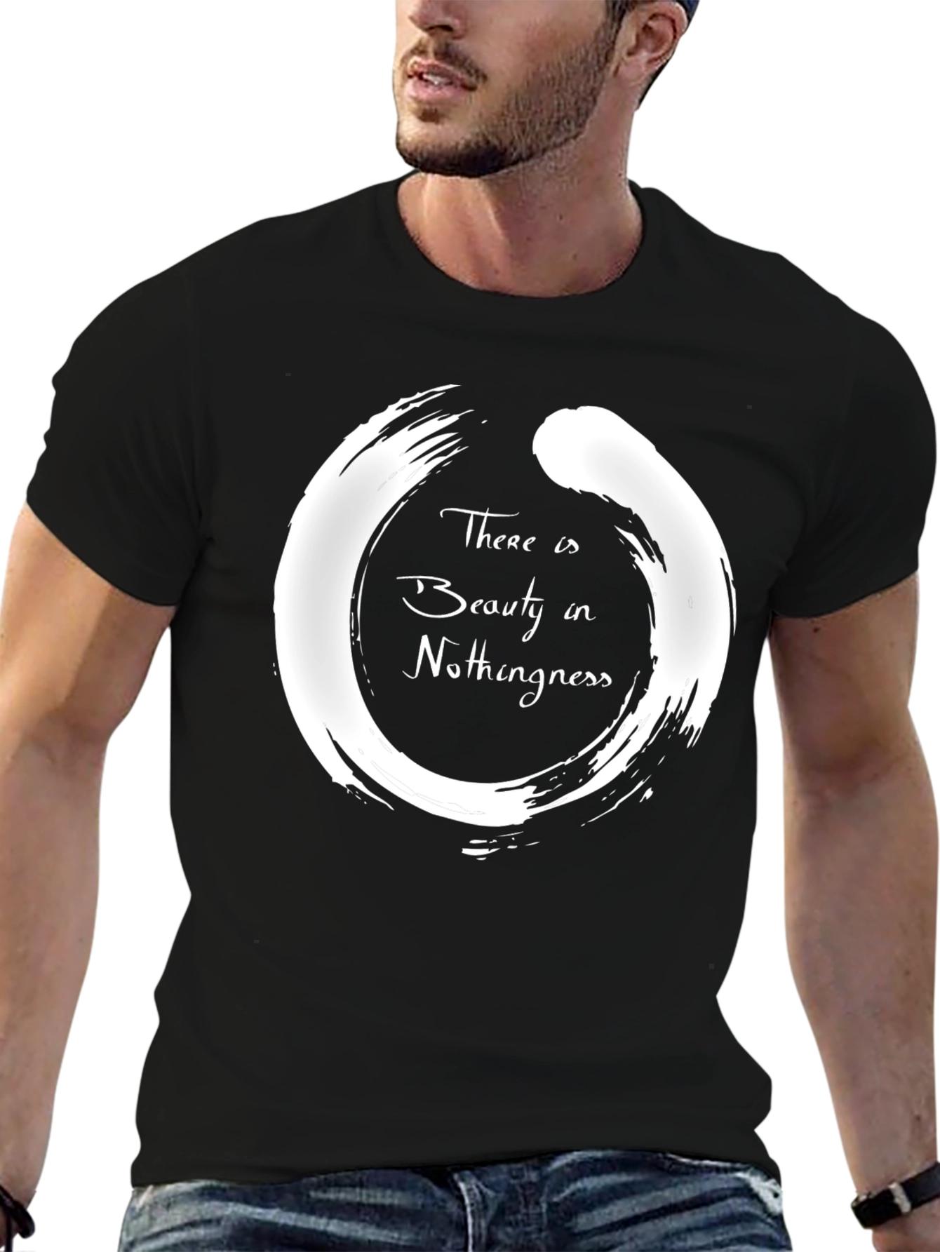 Zen Circle T-Shirt - Beauty in Nothingness