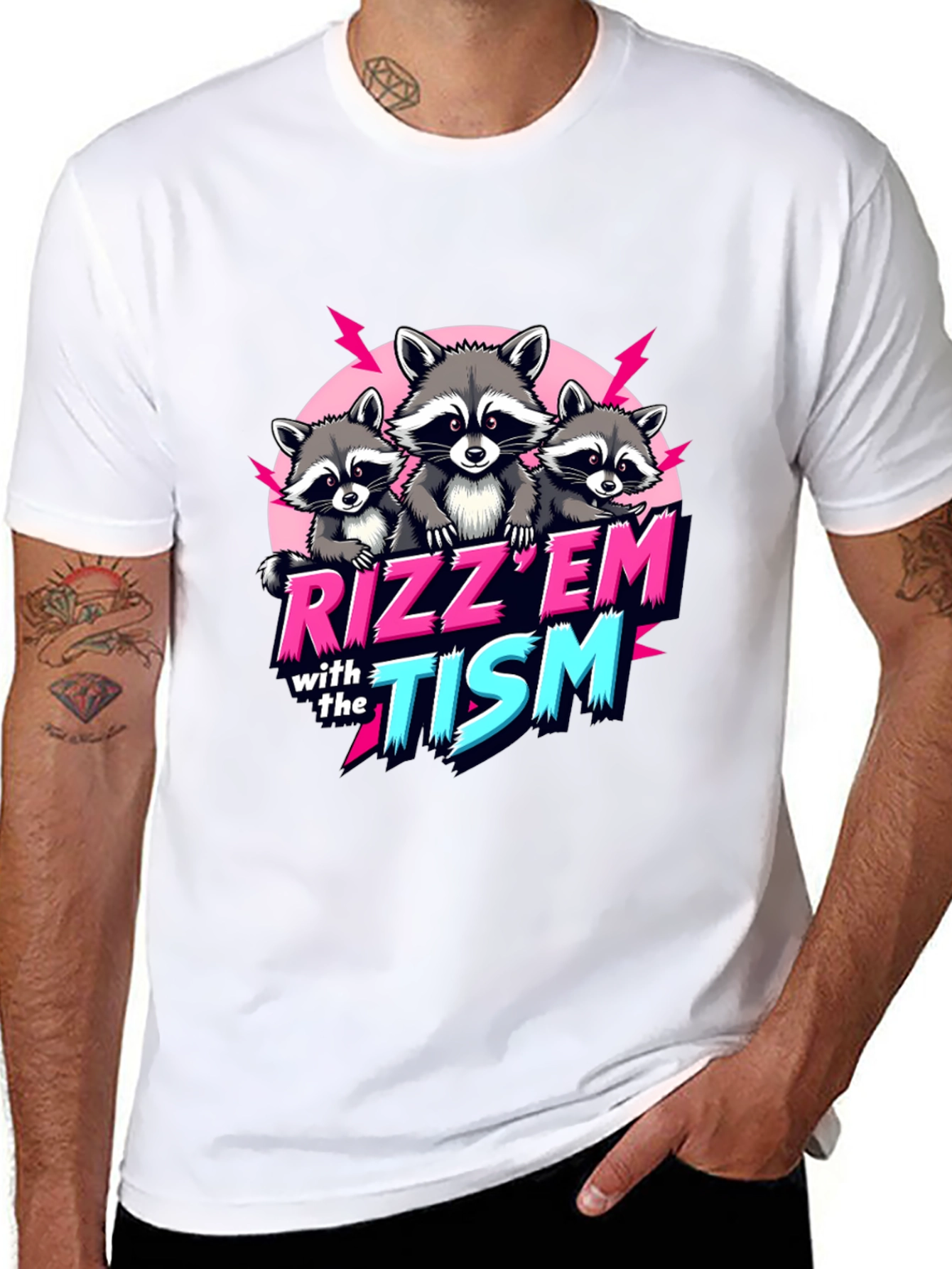 Rizzem With The Tism Graphic T-Shirt