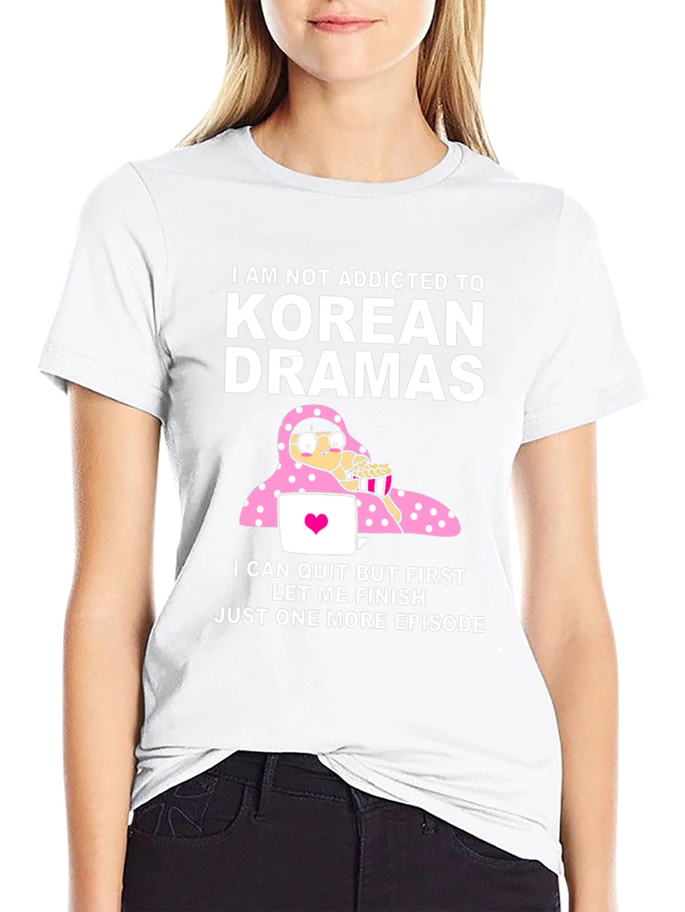 Korean Drama Addict Funny T-Shirt