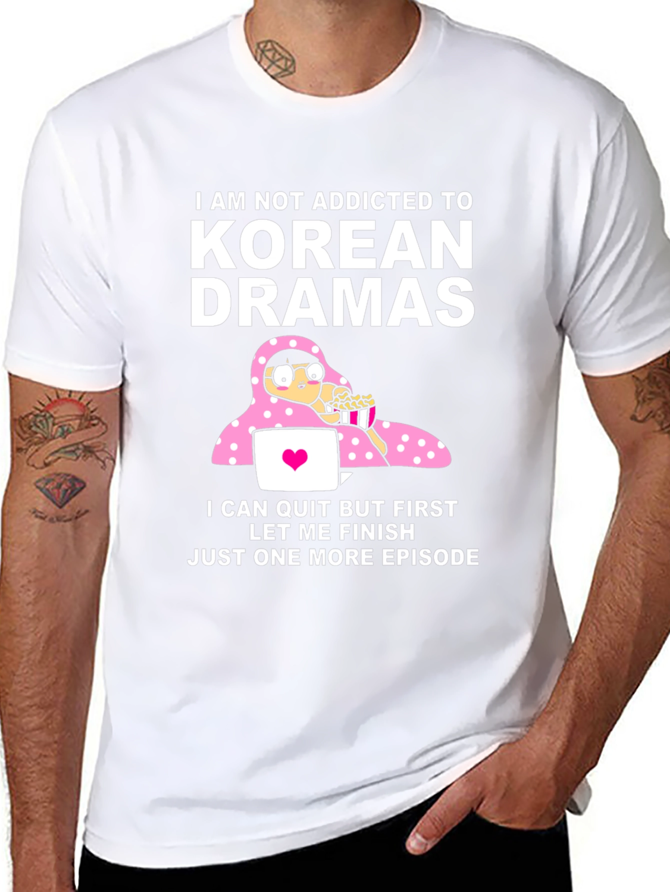 Korean Drama Addict Funny T-Shirt