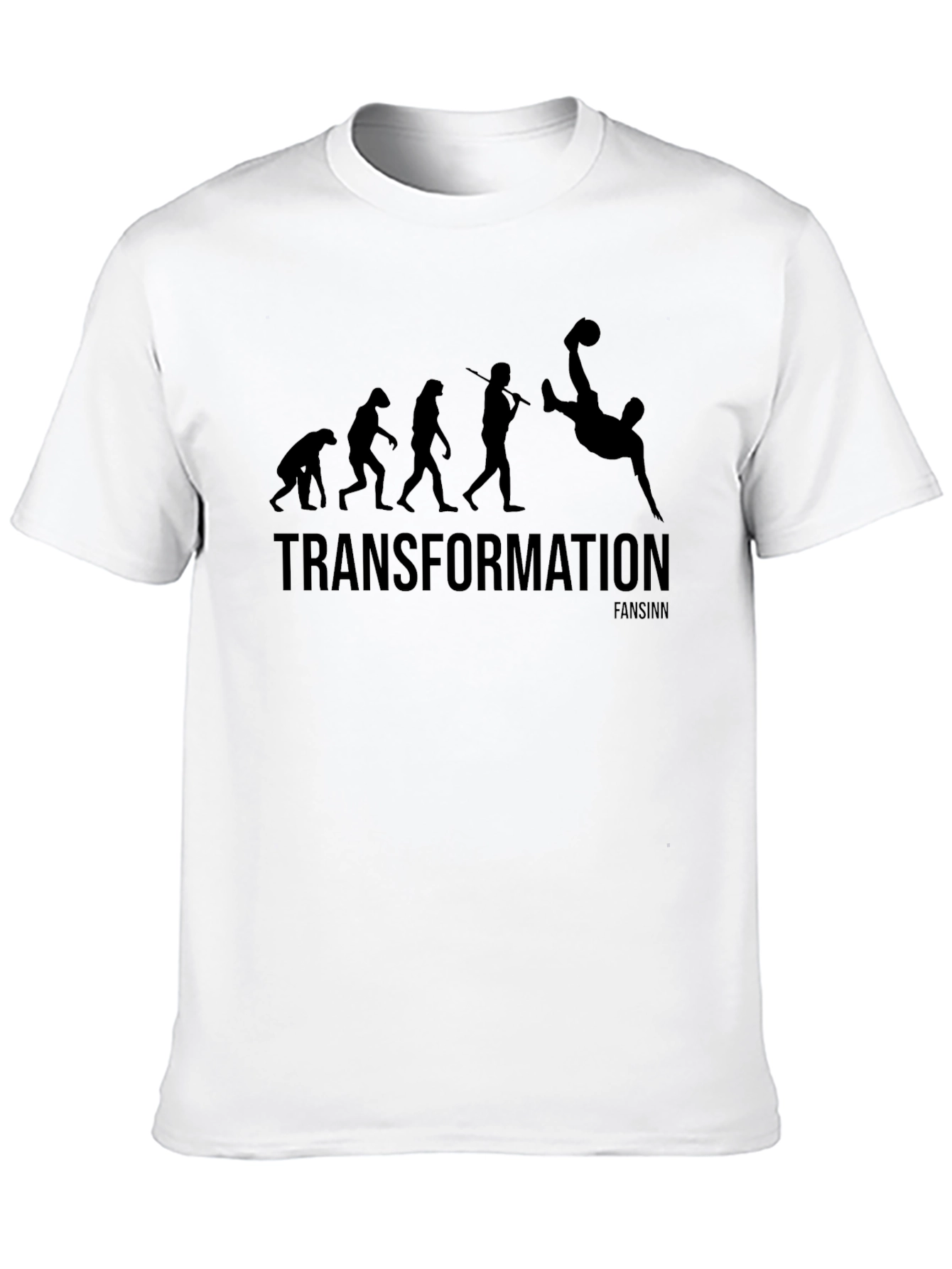 Evolution Soccer T-Shirt - Transformation Graphic Tee
