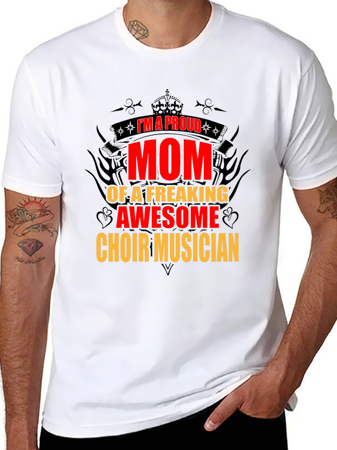 Proud Mom Choir Musician T-Shirt