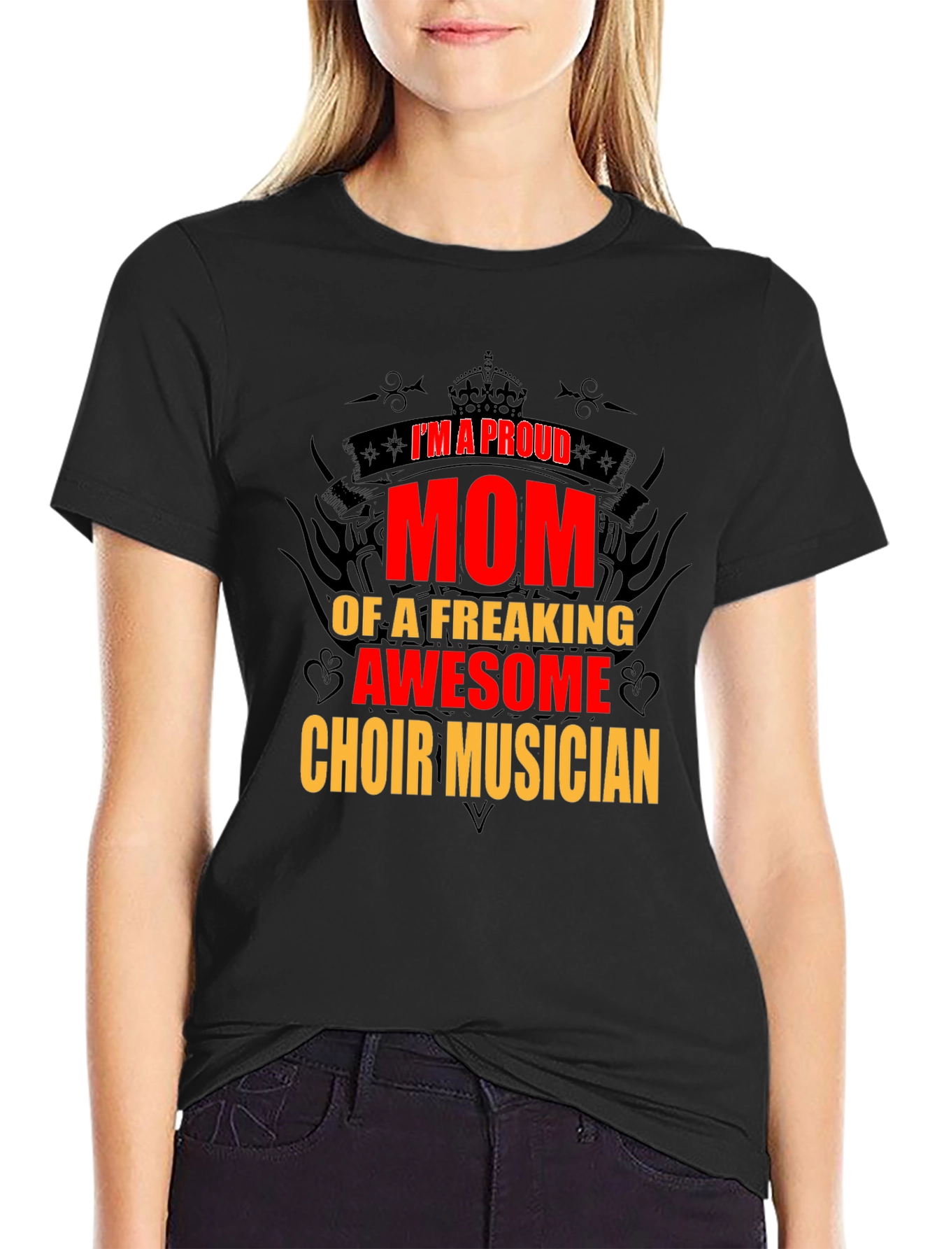 Proud Mom Choir Musician T-Shirt