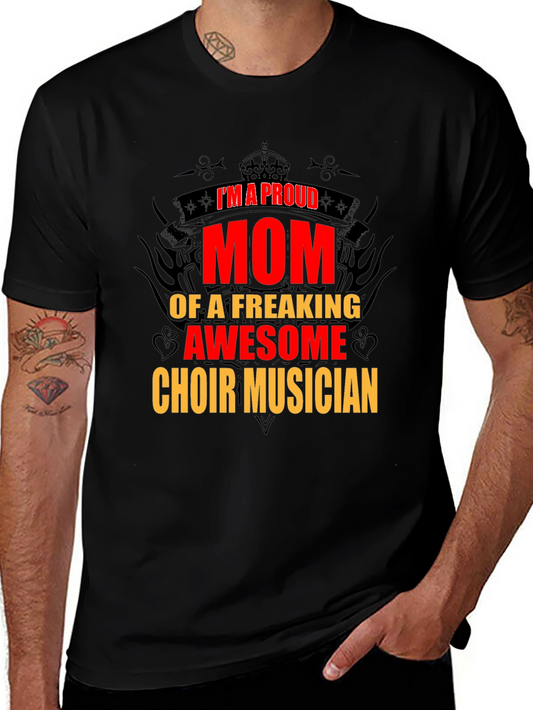 Proud Mom Choir Musician T-Shirt