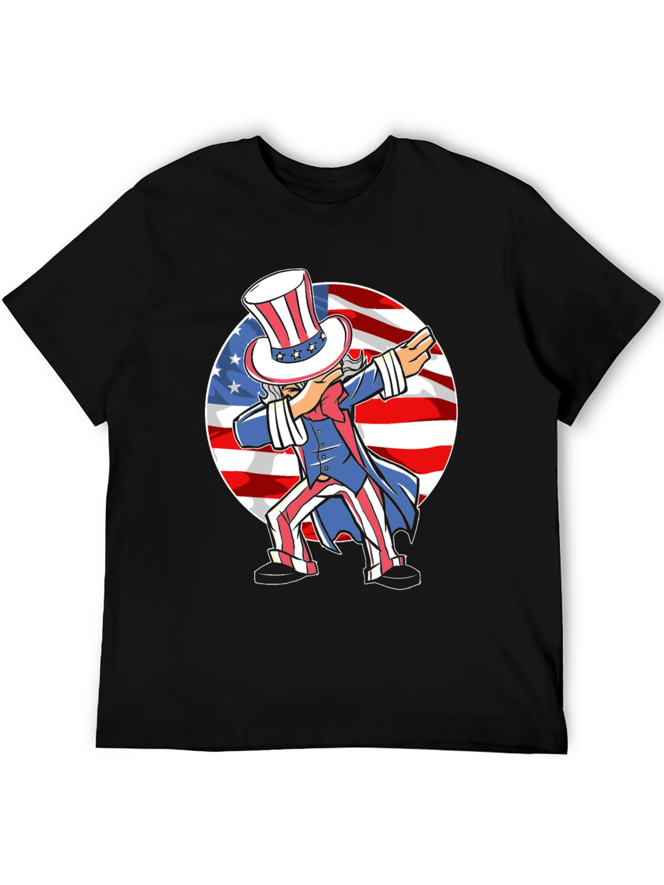Patriotic Uncle Sam Dabbing T-Shirt