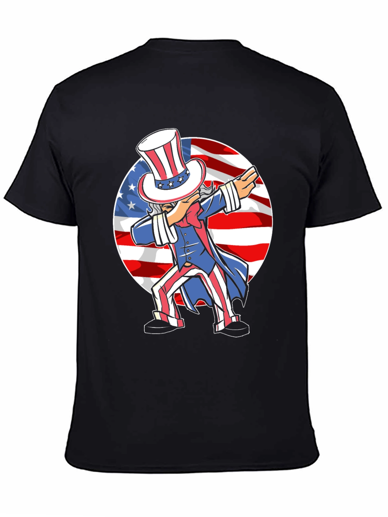 Patriotic Uncle Sam Dabbing T-Shirt