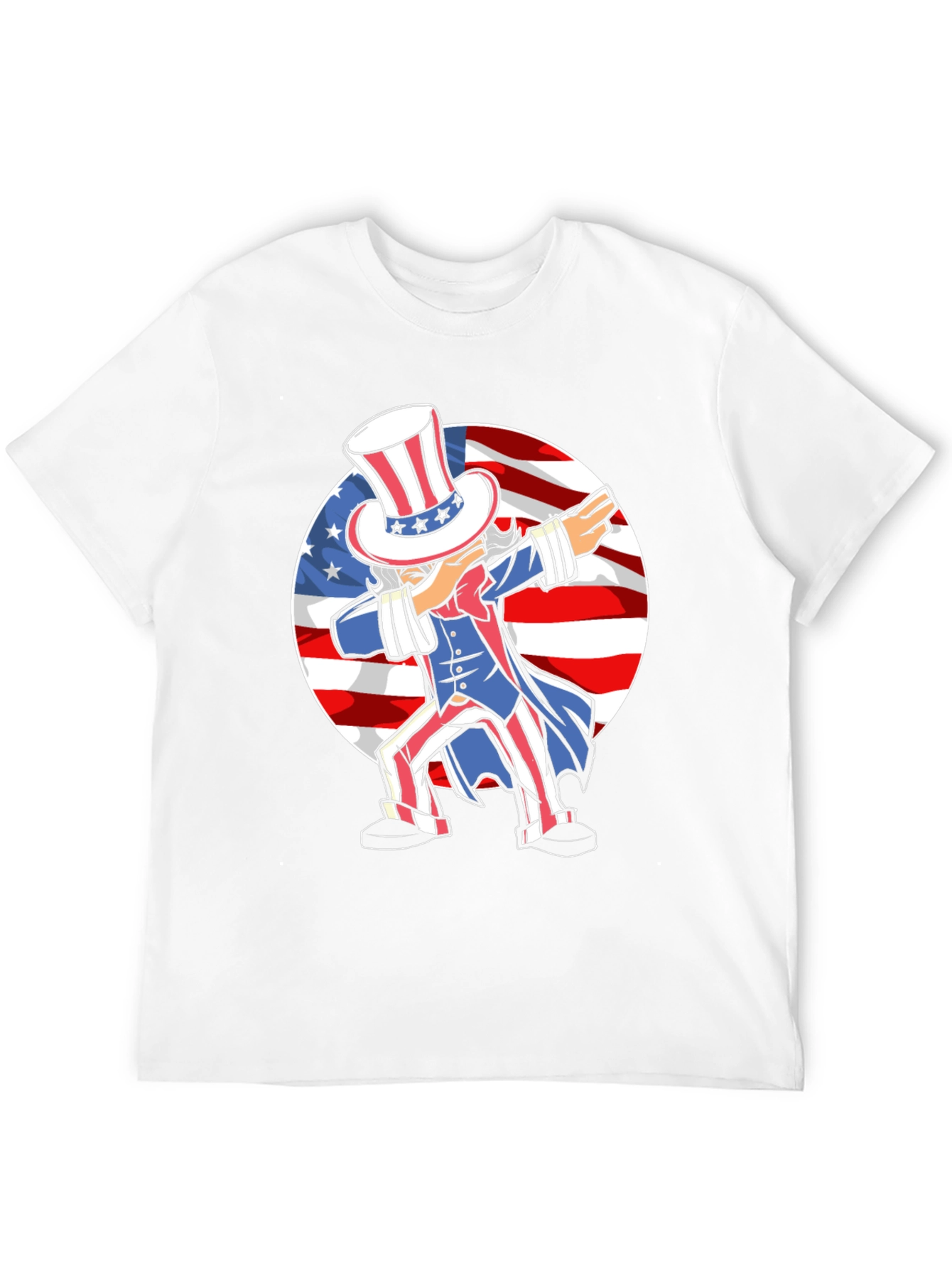 Patriotic Uncle Sam Dabbing T-Shirt