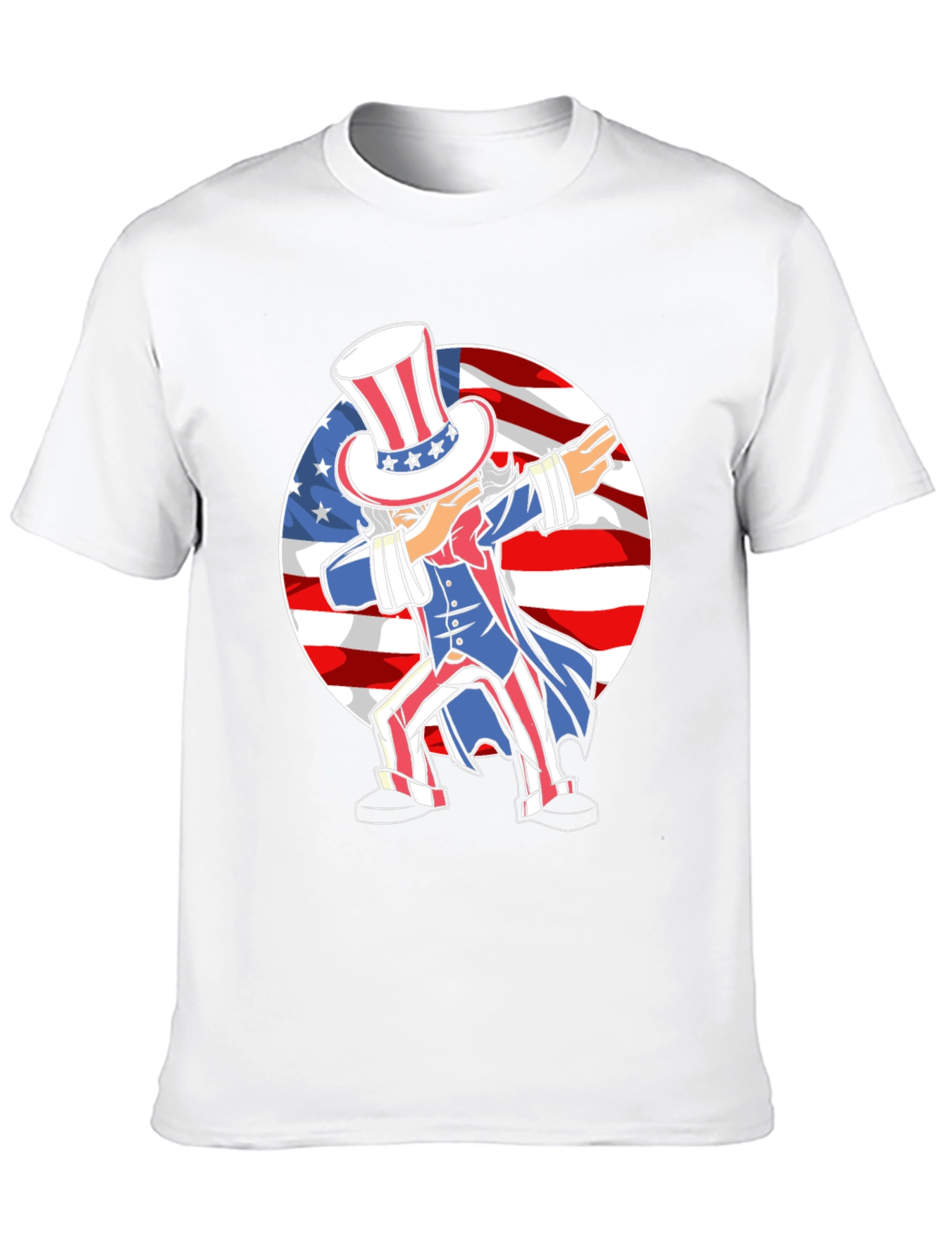 Patriotic Uncle Sam Dabbing T-Shirt
