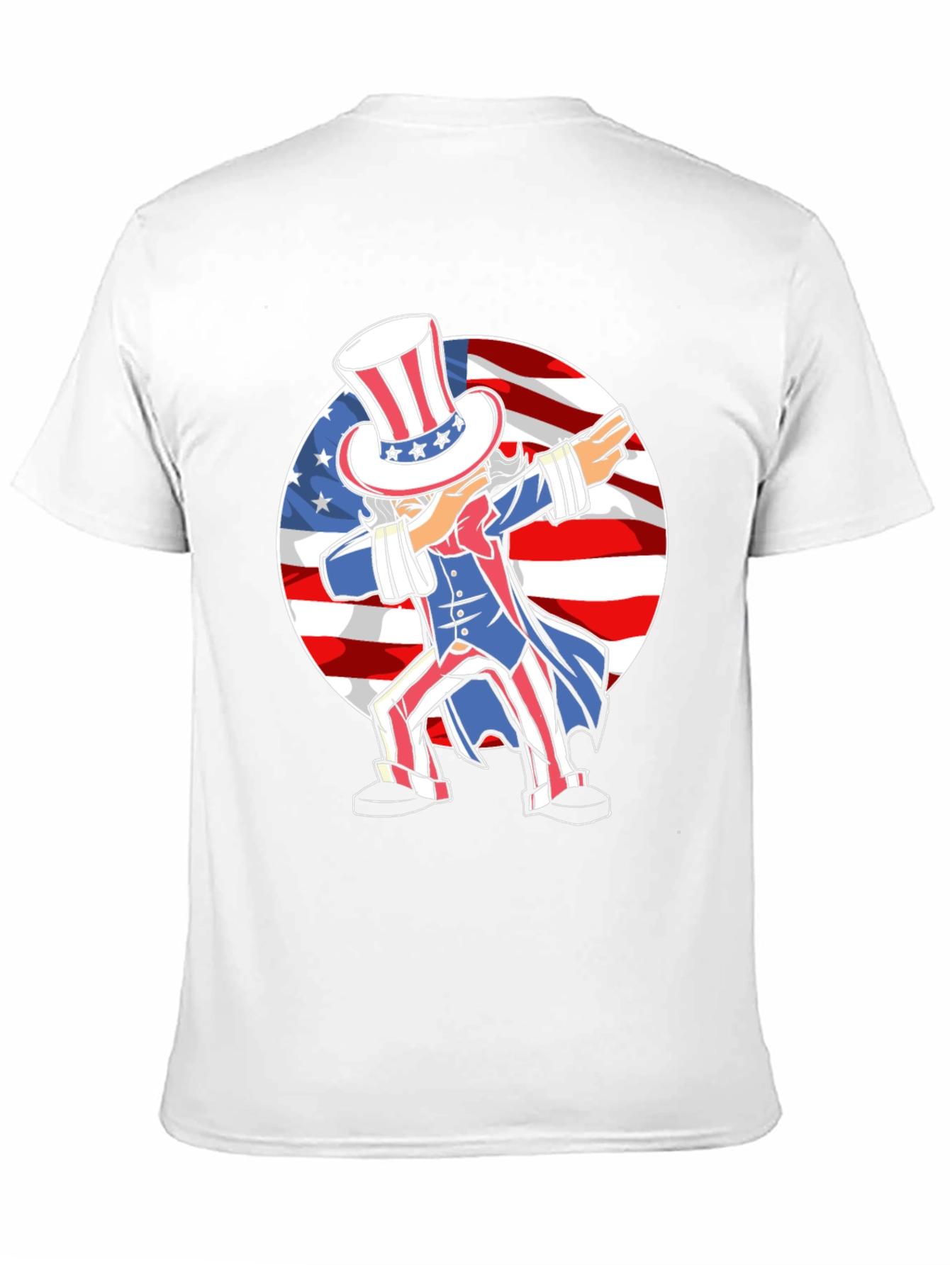 Patriotic Uncle Sam Dabbing T-Shirt