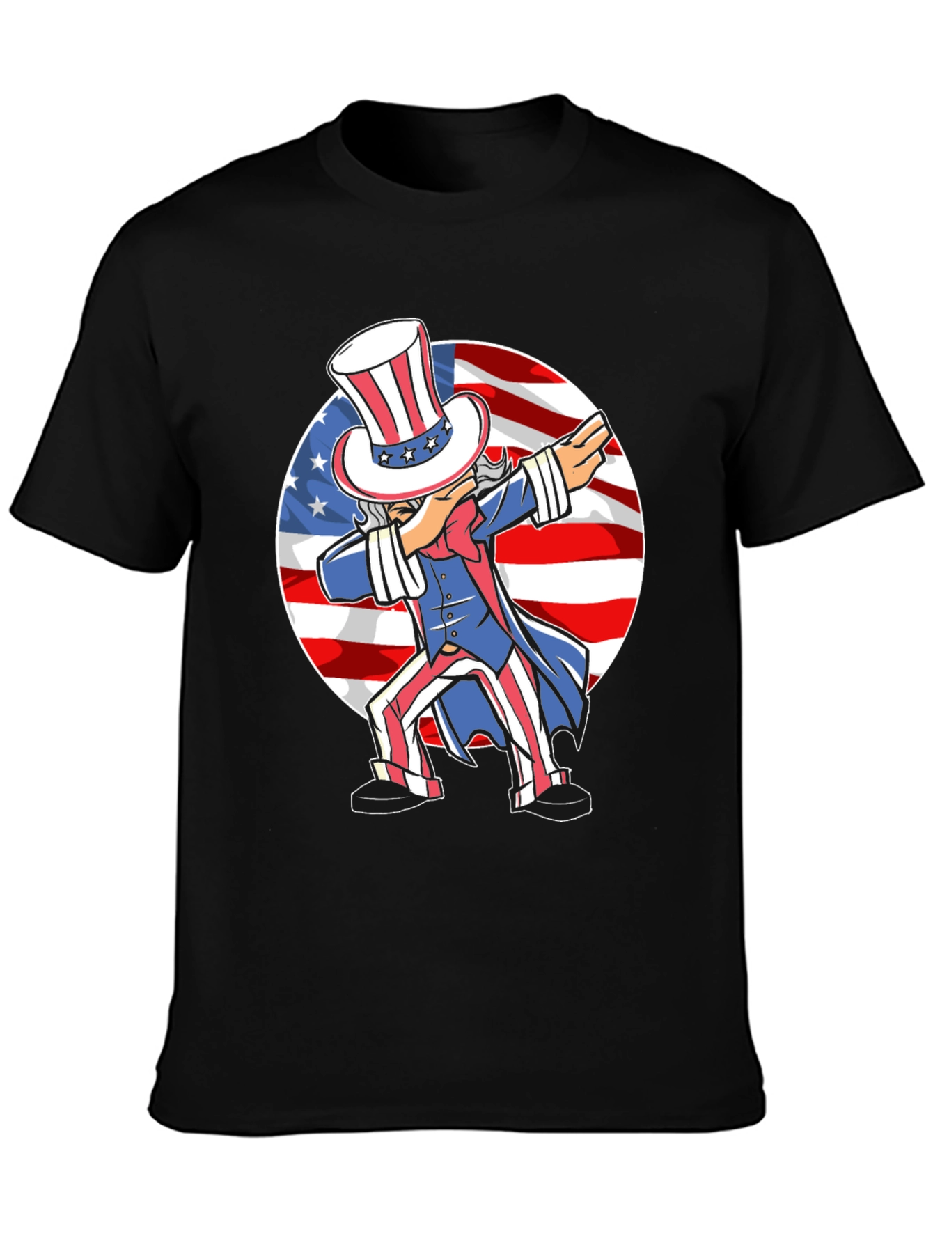 Patriotic Uncle Sam Dabbing T-Shirt