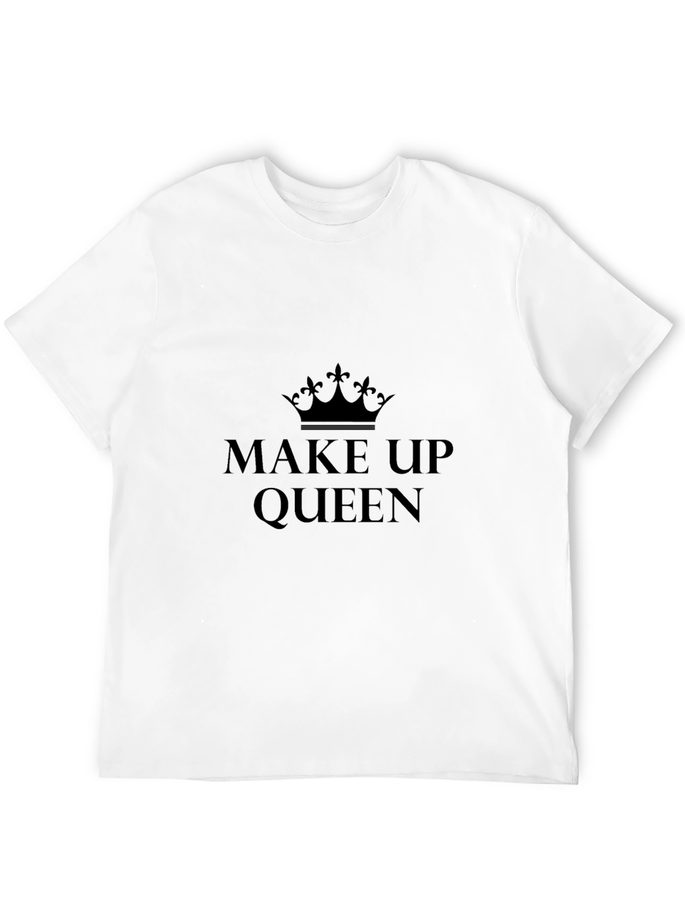 Make Up Queen Black T-Shirt