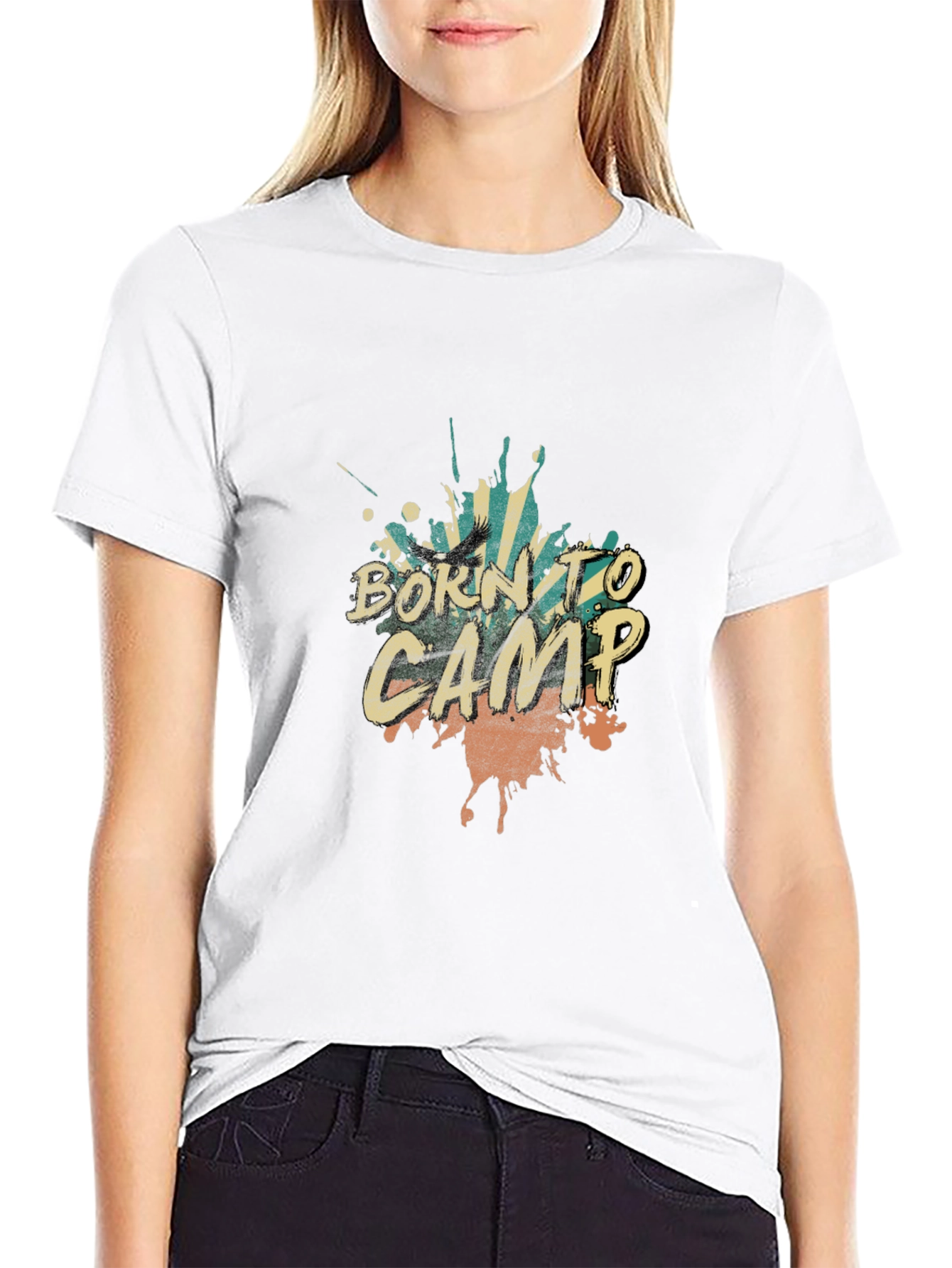 Born to Camp Graphic T-Shirt - Adventure Ready