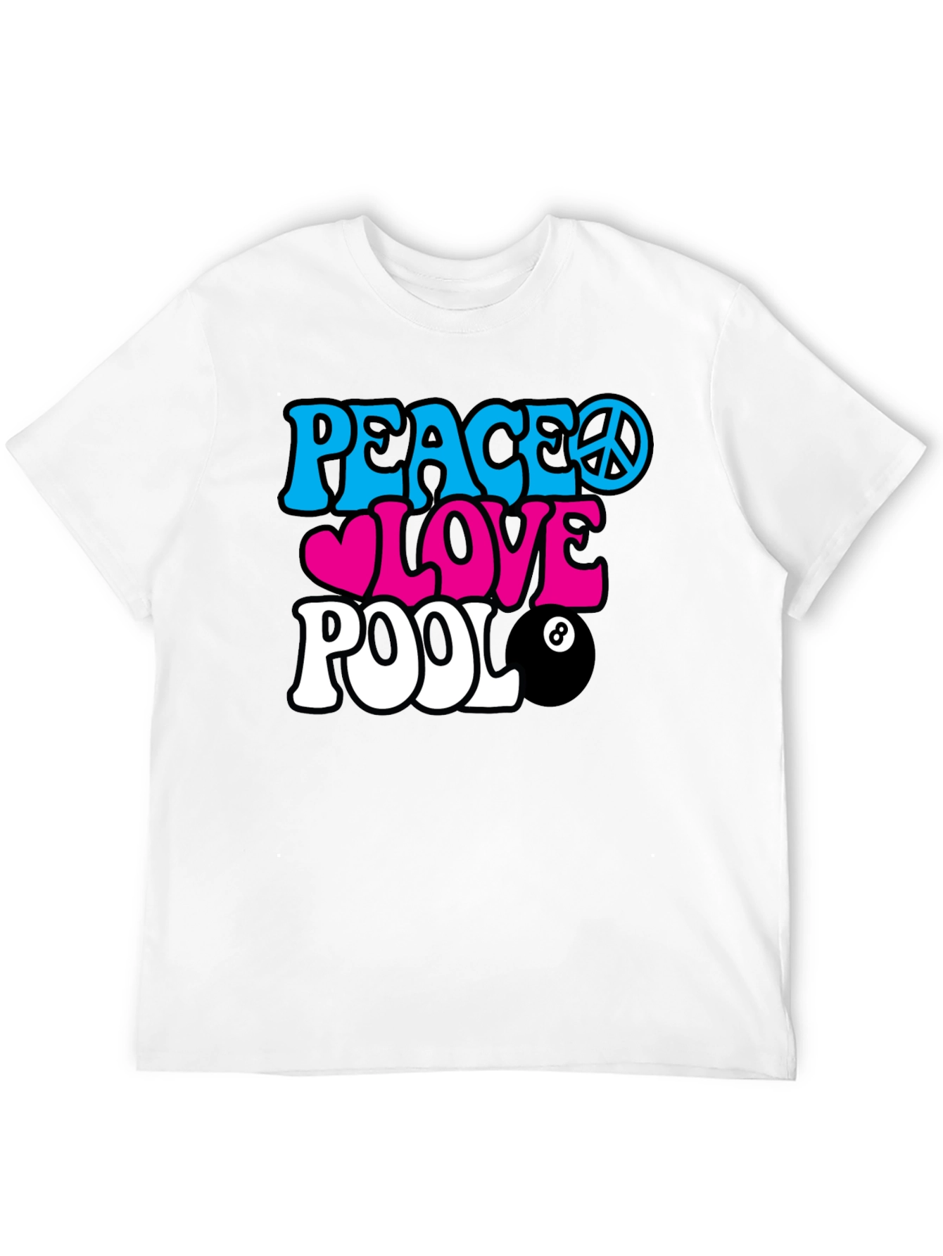 Peace Love Pool T-Shirt