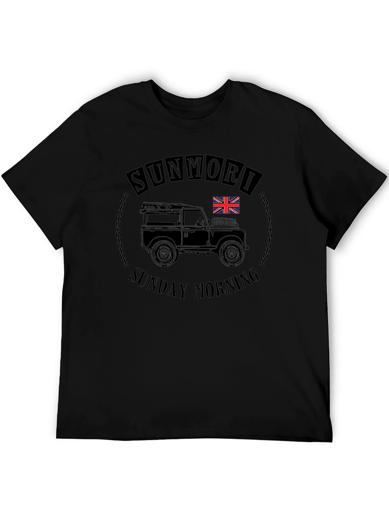 Sunmori Sunday Morning Car Graphic Tee