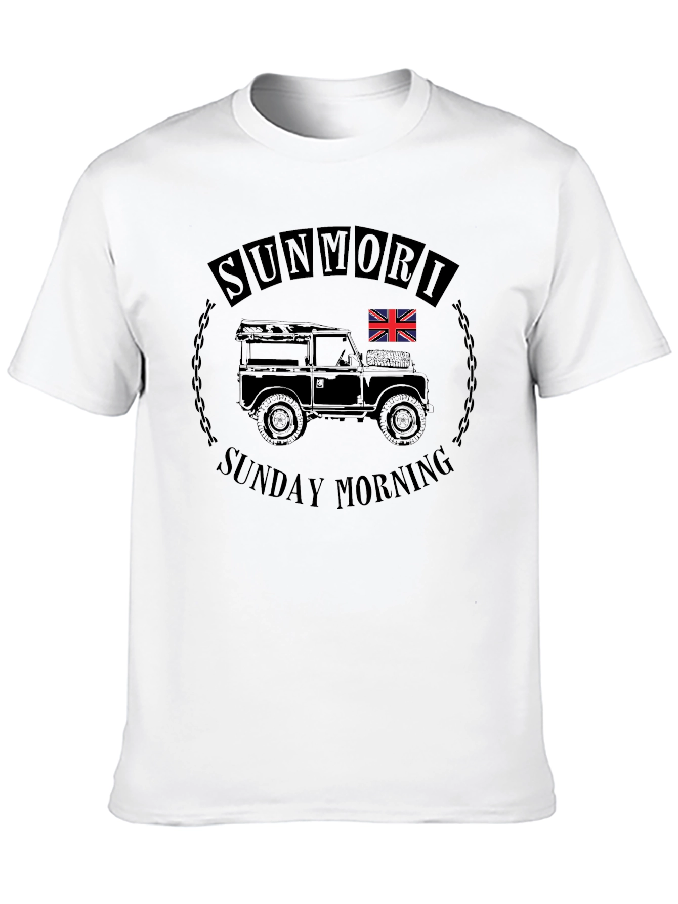 Sunmori Sunday Morning Car Graphic Tee