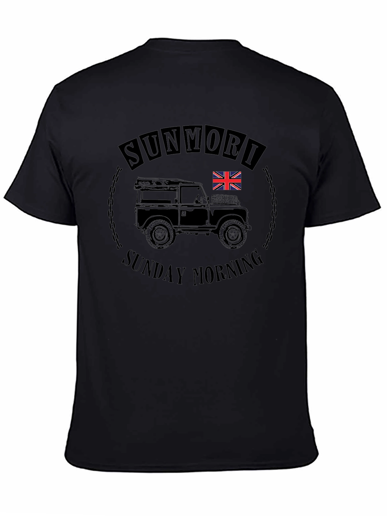 Sunmori Sunday Morning Car Graphic Tee