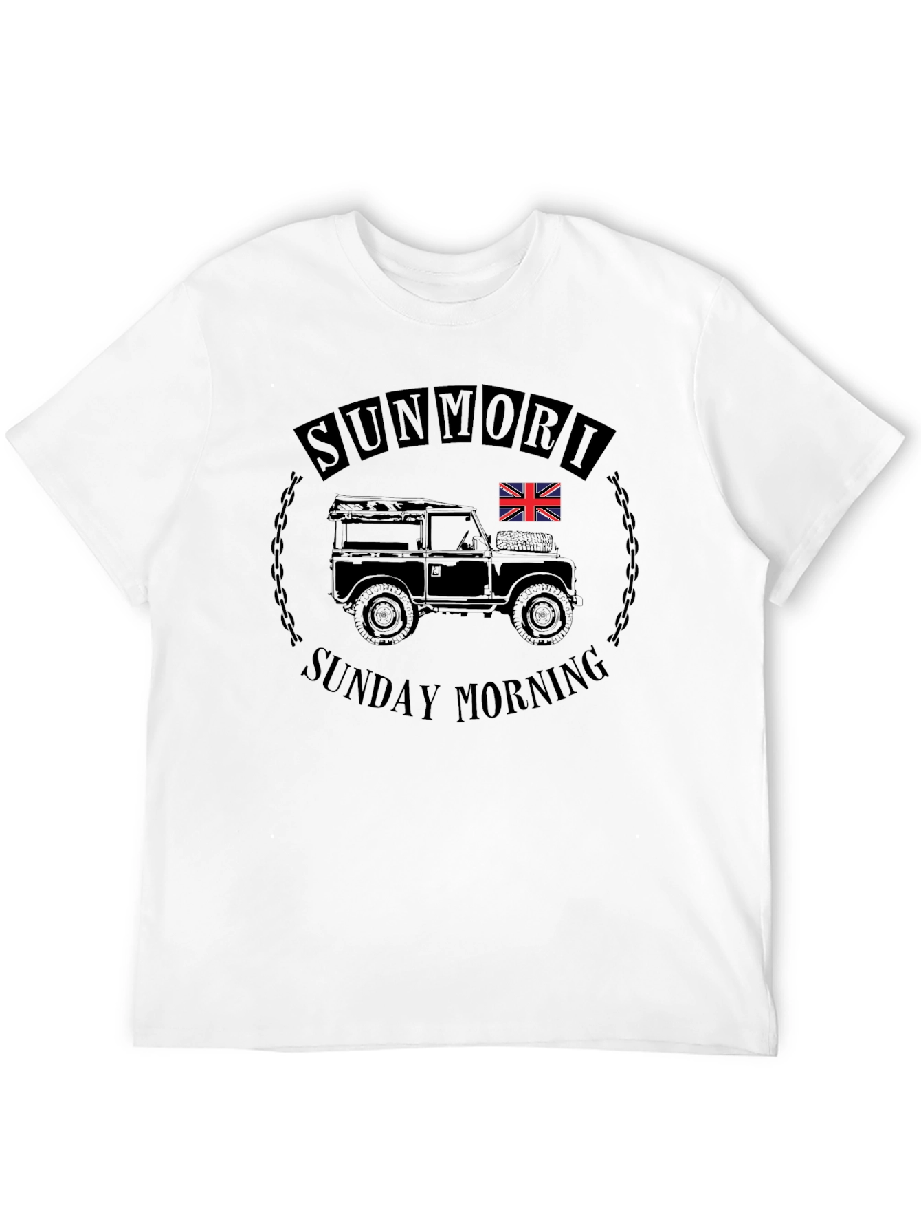 Sunmori Sunday Morning Car Graphic Tee