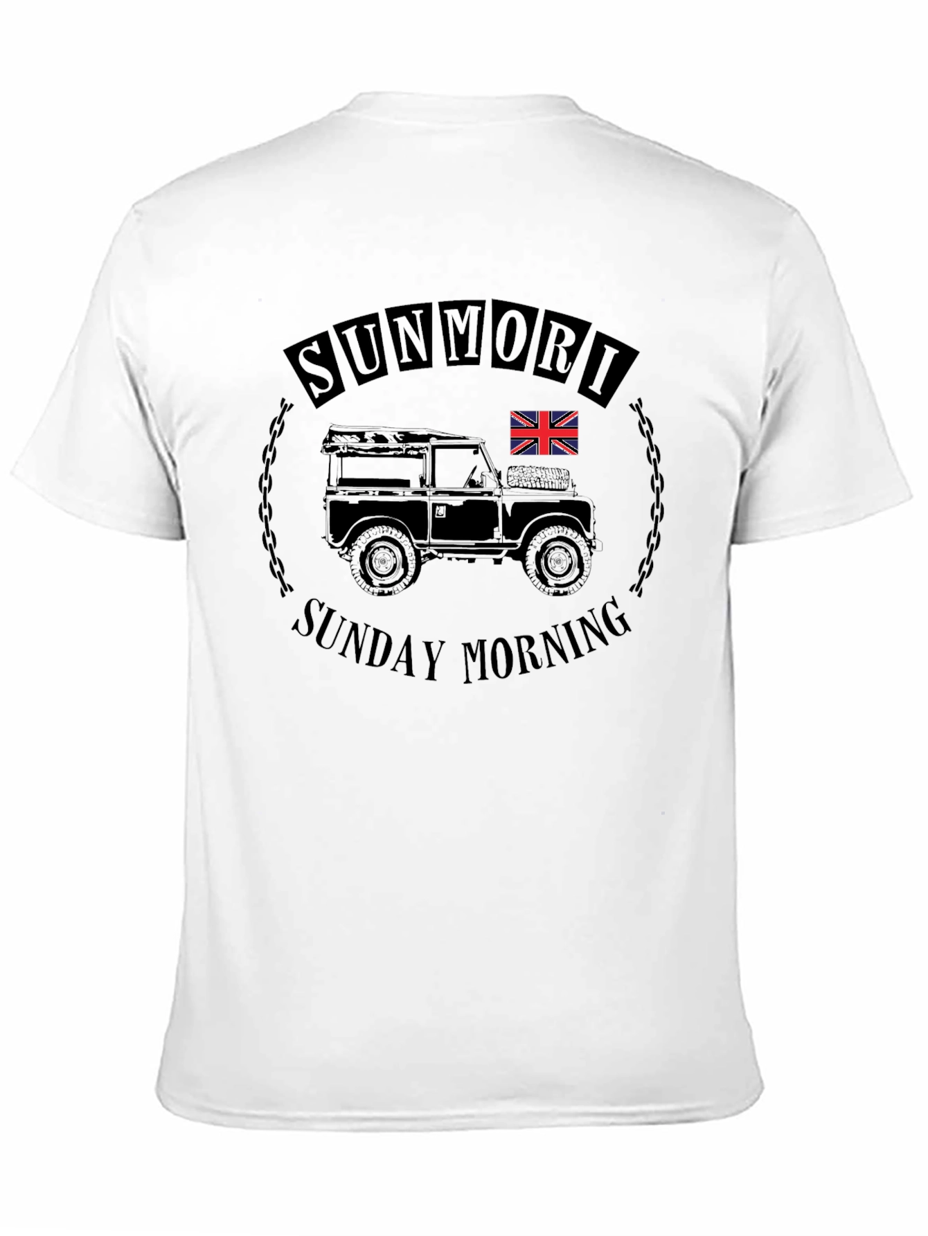 Sunmori Sunday Morning Car Graphic Tee