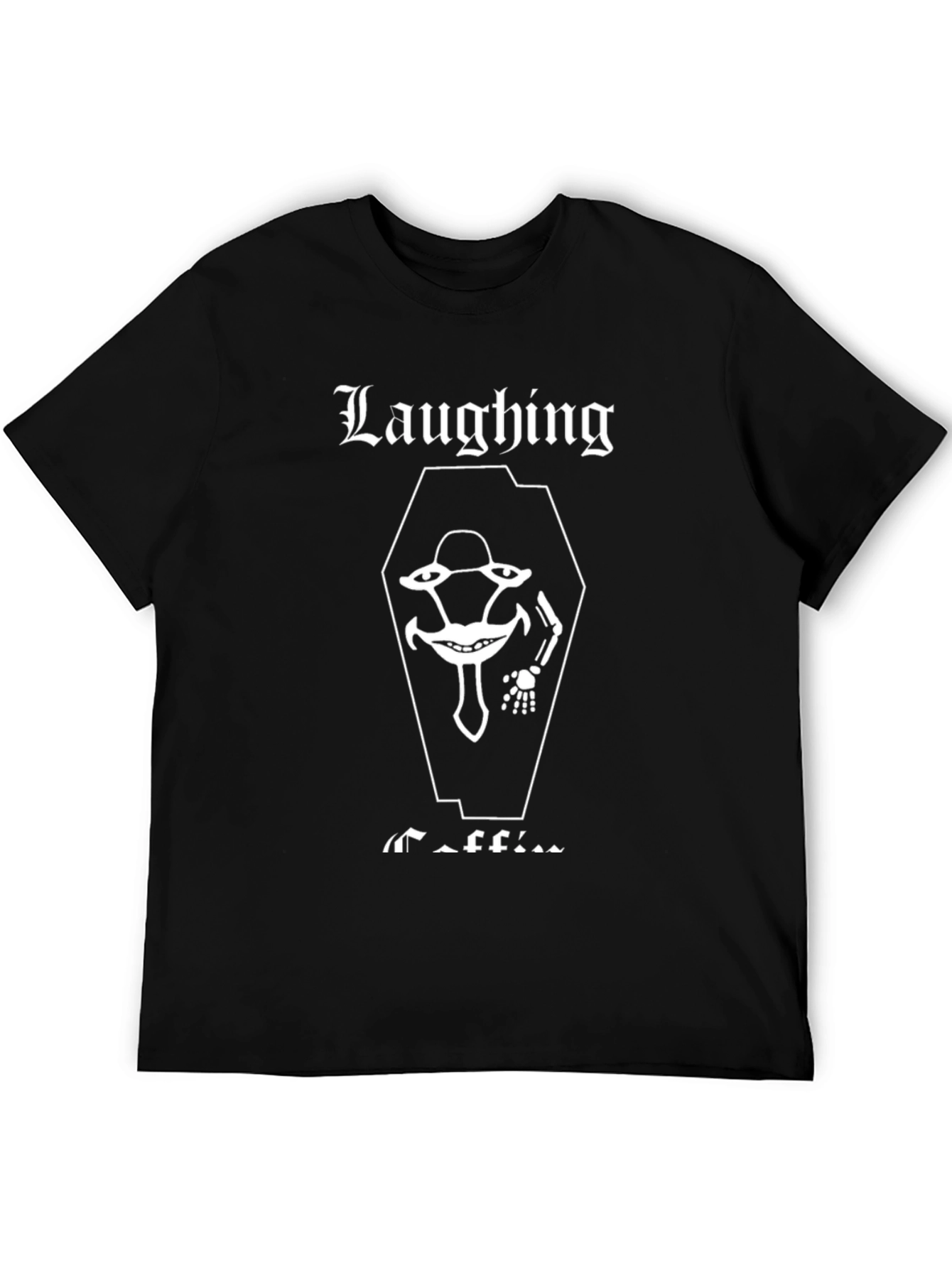 Laughing Coffin Black Graphic T-Shirt