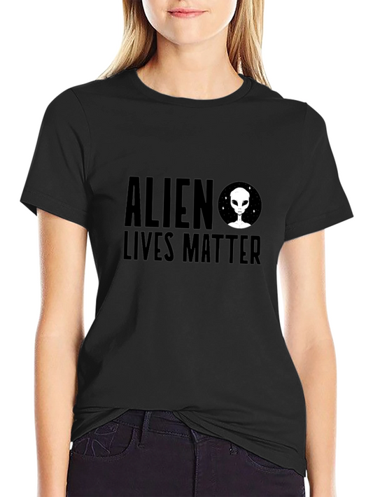 Alien Lives Matter Black T-Shirt