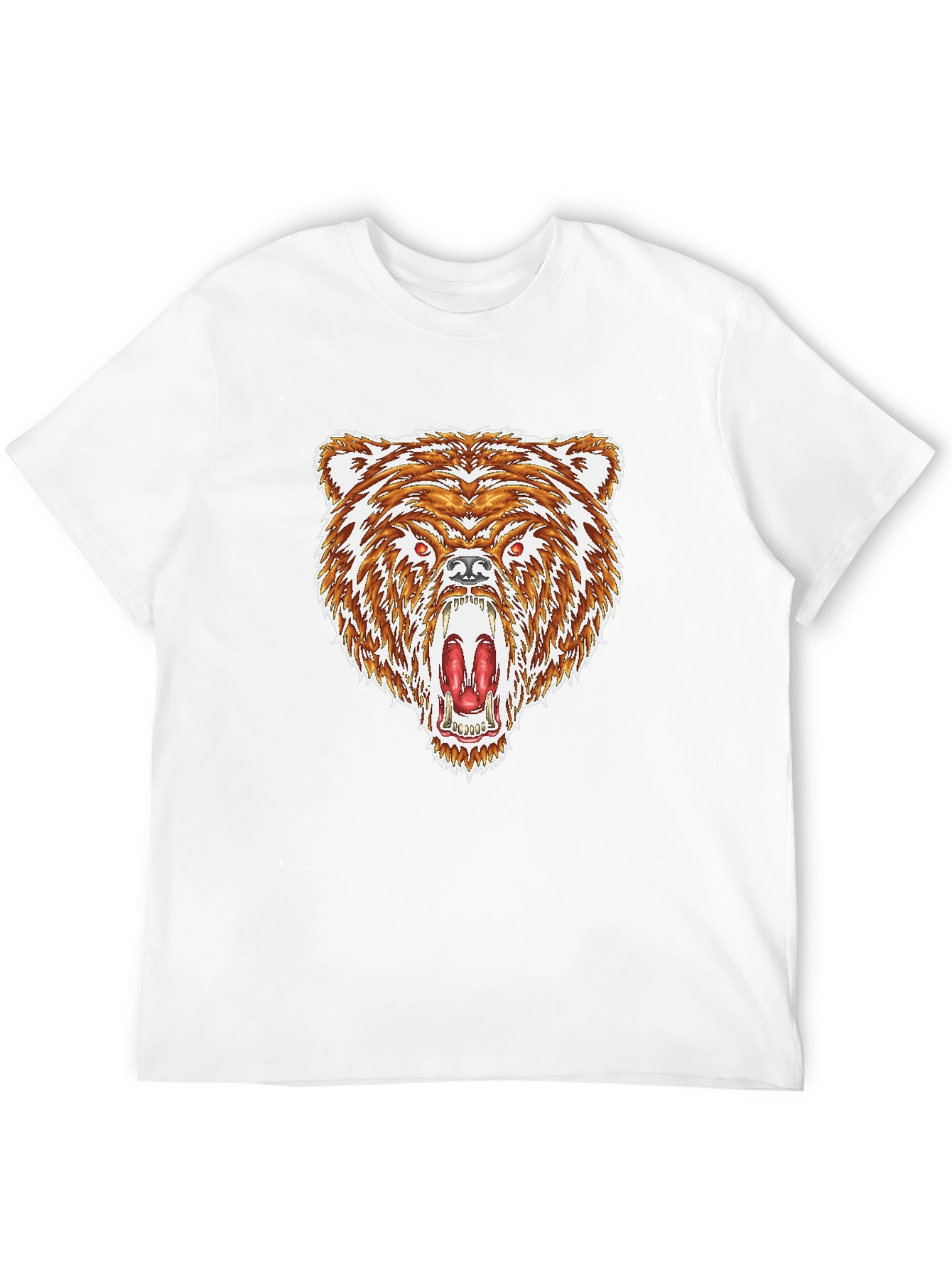 Bear Graphic Black T-Shirt