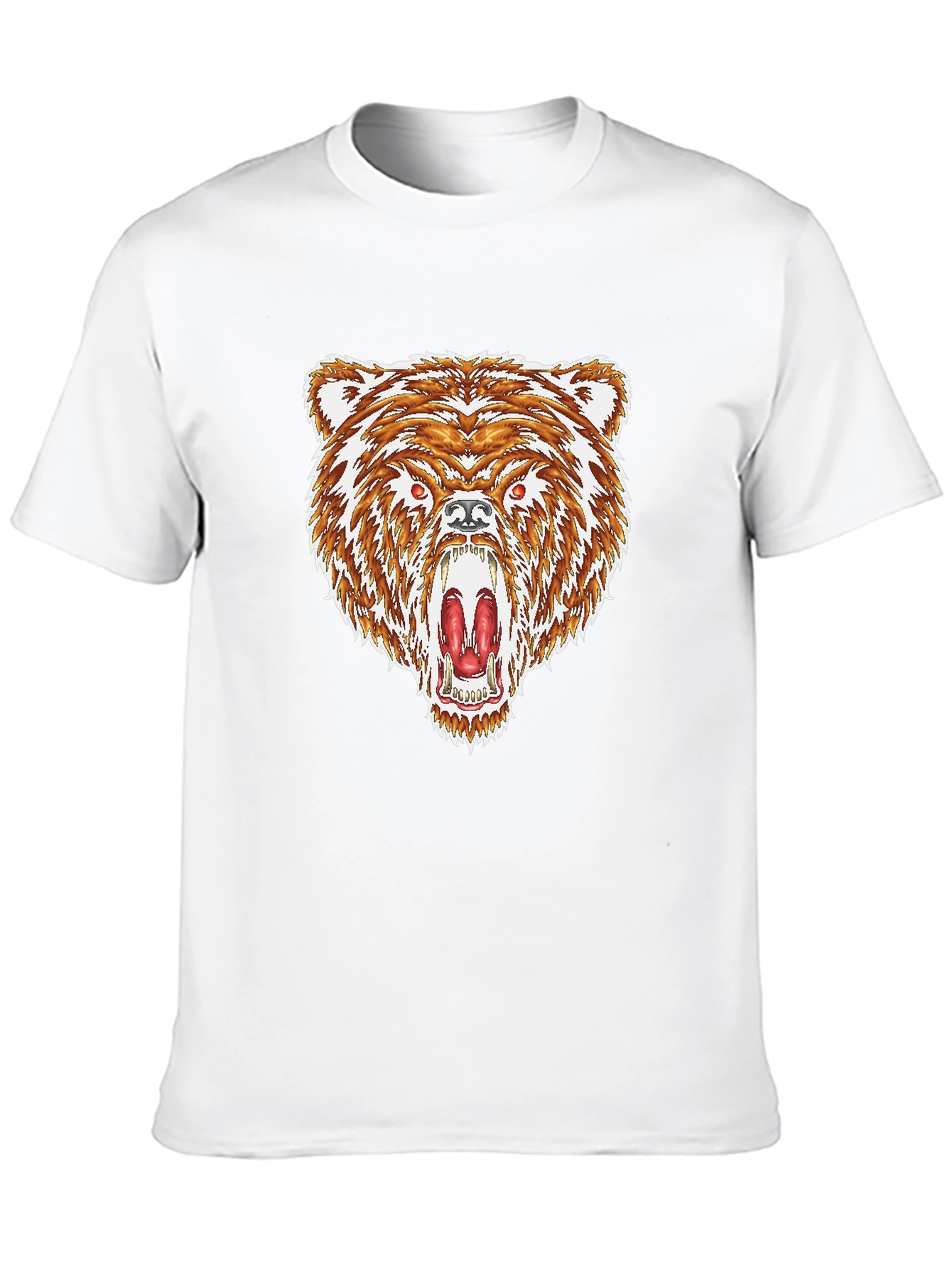 Bear Graphic Black T-Shirt