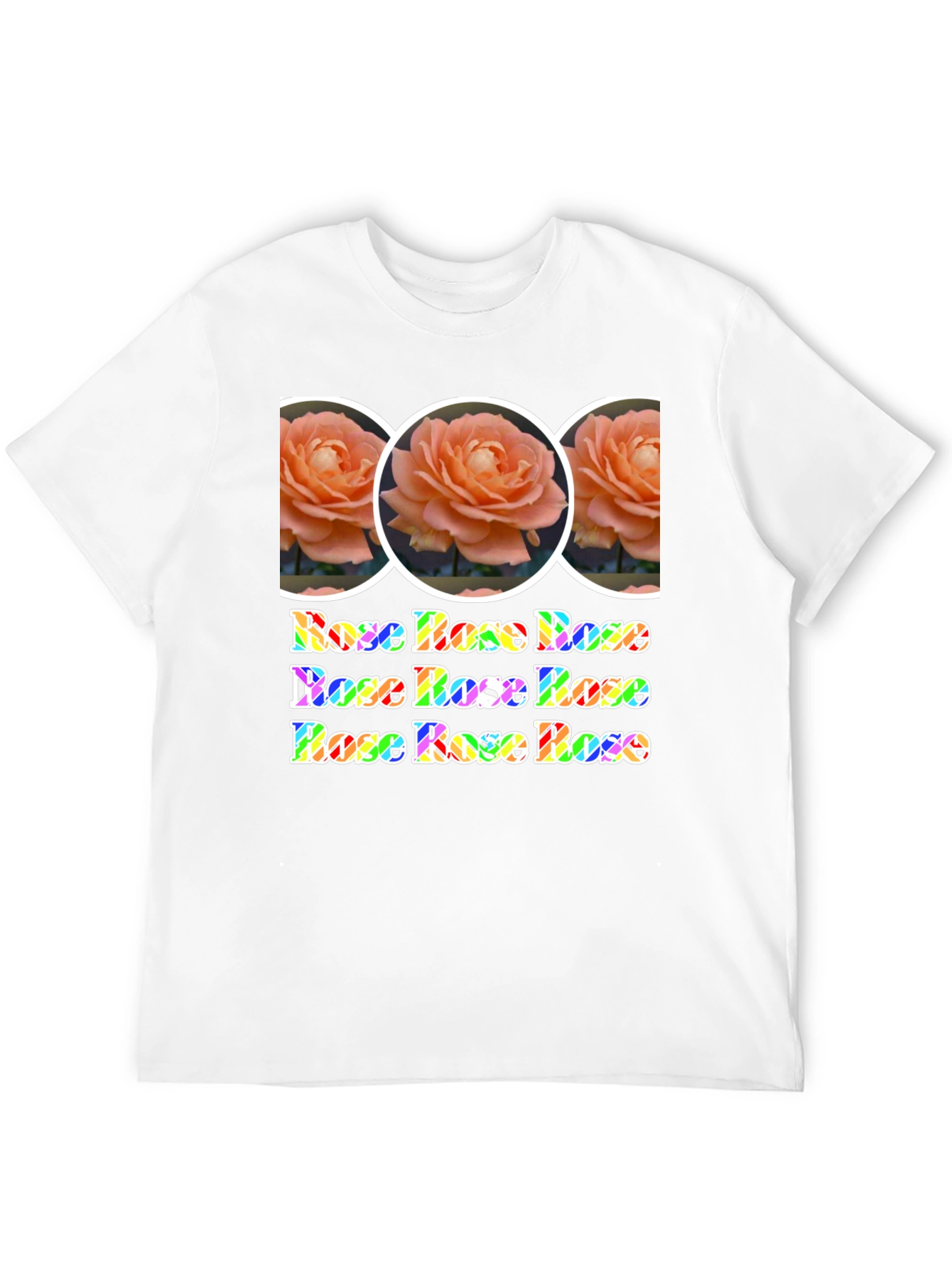 Rose Rainbow Graphic Tee