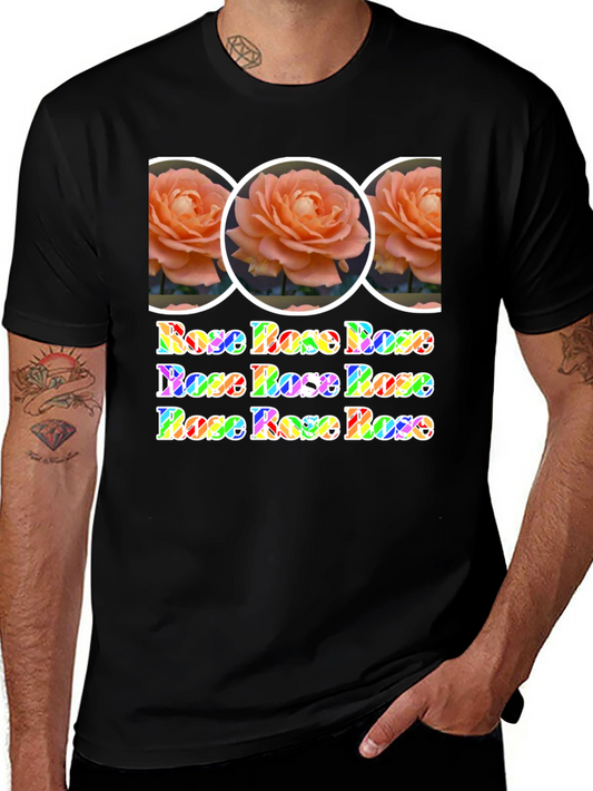 Rose Rainbow Graphic Tee