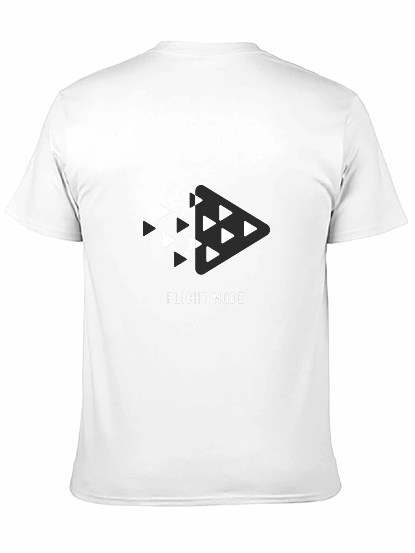 Flight Mode Graphic Tee - Premium Cotton Comfort