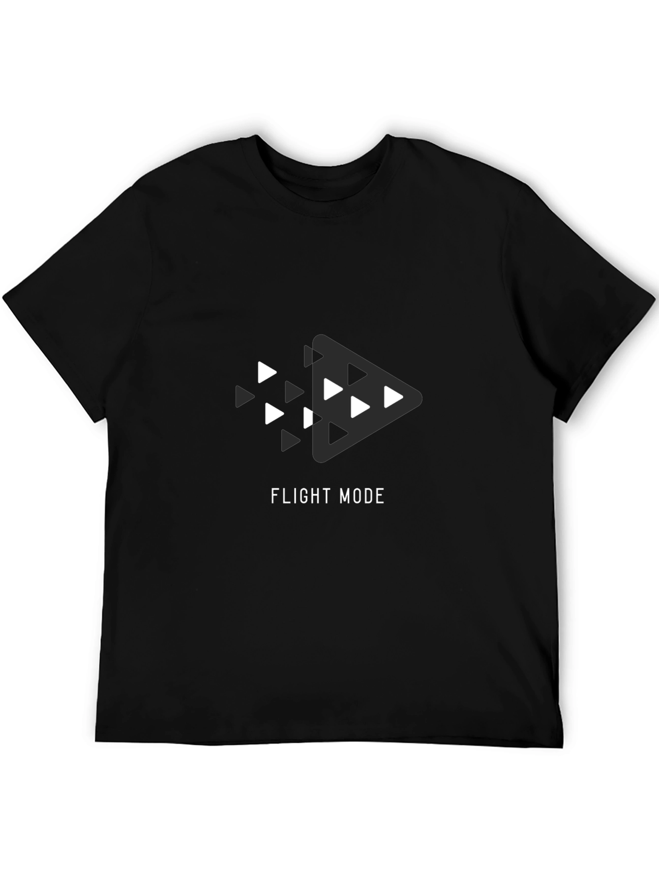 Flight Mode Graphic Tee - Premium Cotton Comfort