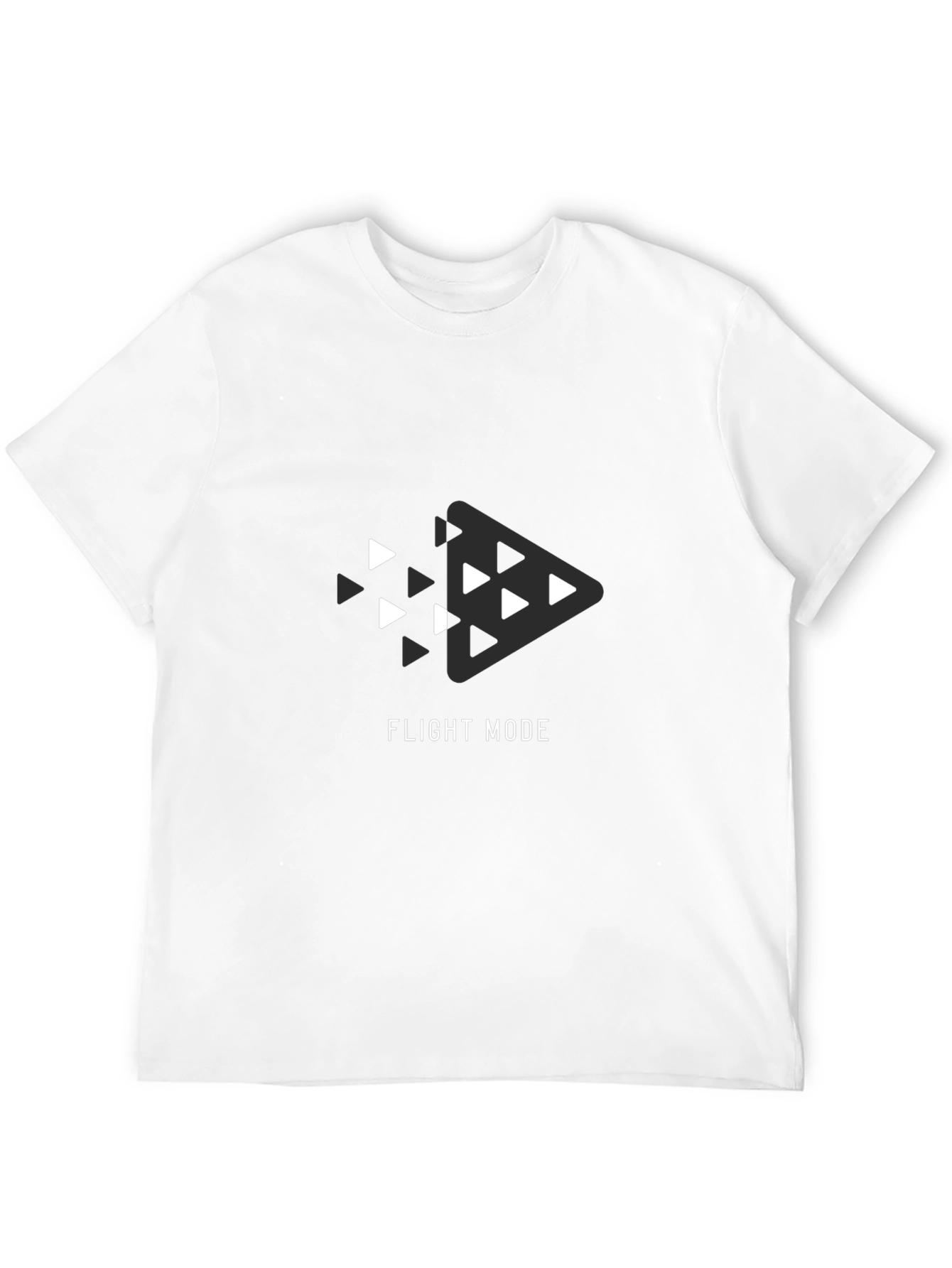 Flight Mode Graphic Tee - Premium Cotton Comfort