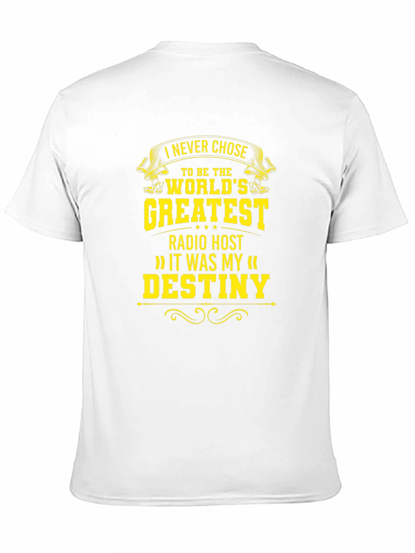 Greatest Radio Host Black T-Shirt
