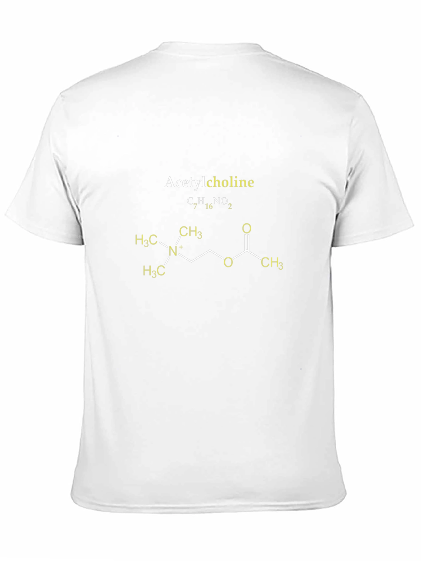 Acetylcholine Molecule Graphic T-Shirt