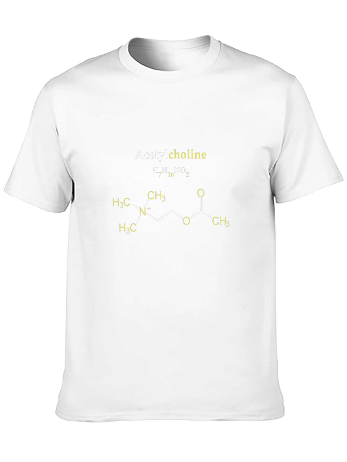 Acetylcholine Molecule Graphic T-Shirt